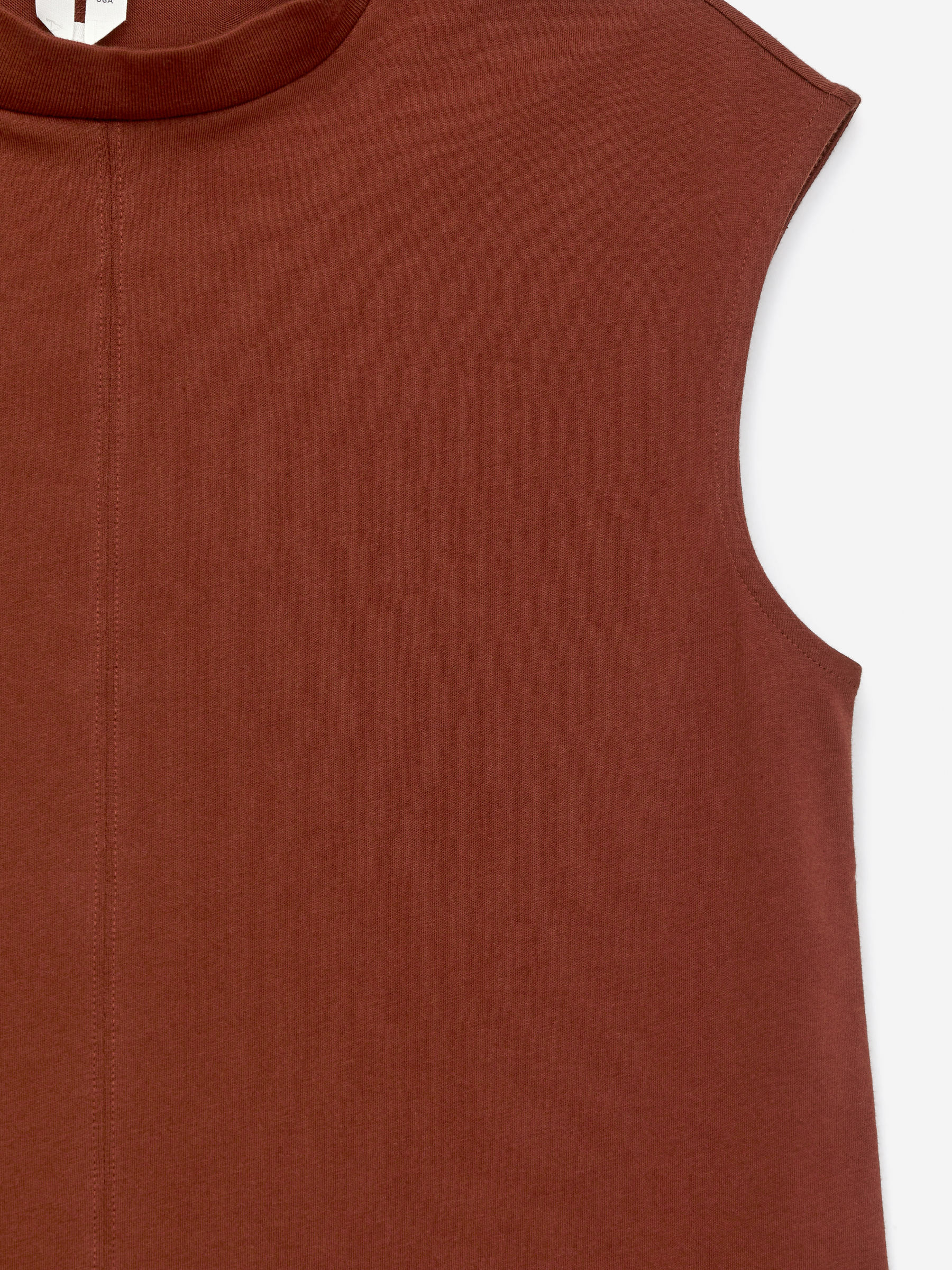 Cap-Sleeve Mini Dress - Rust - Regular fit - Women - StillMedia/DescriptiveDetail - 1