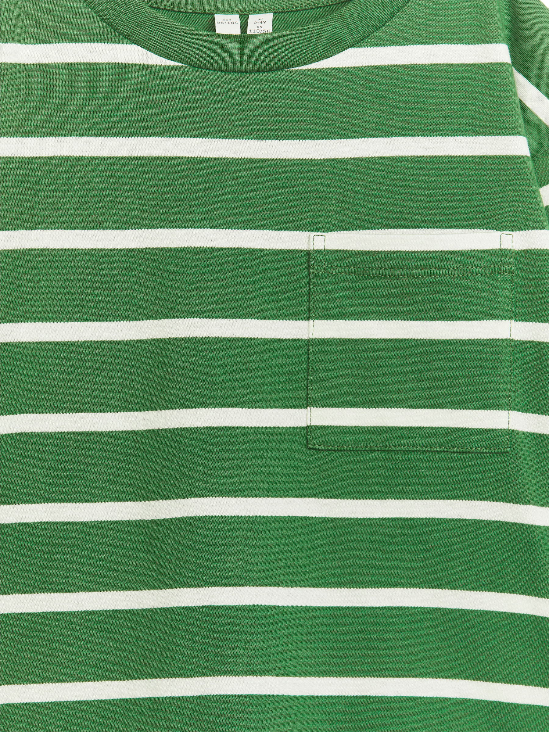 Langarmshirt - Grün/Streifen - Loose Fit - Kinder - StillMedia/DescriptiveDetail - 1