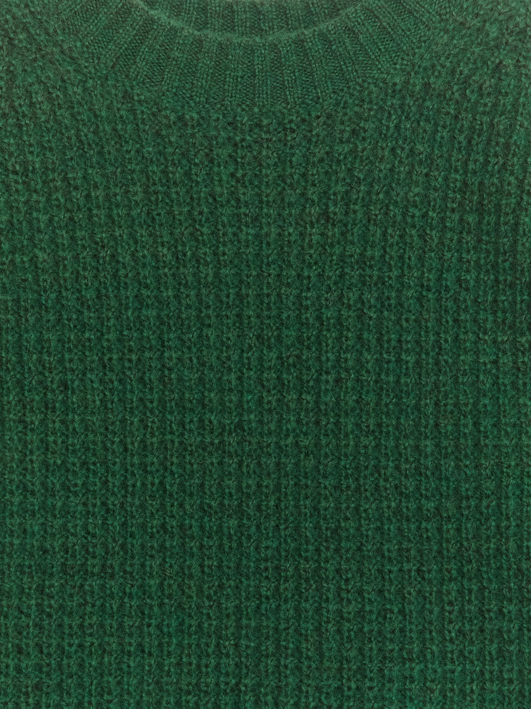 Wool Blend Jumper - Dark Green - Children - StillMedia/DescriptiveDetail - 3