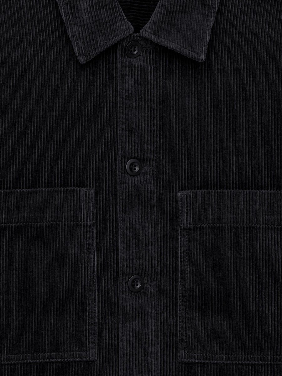 Corduroy Overshirt-#333538-13762