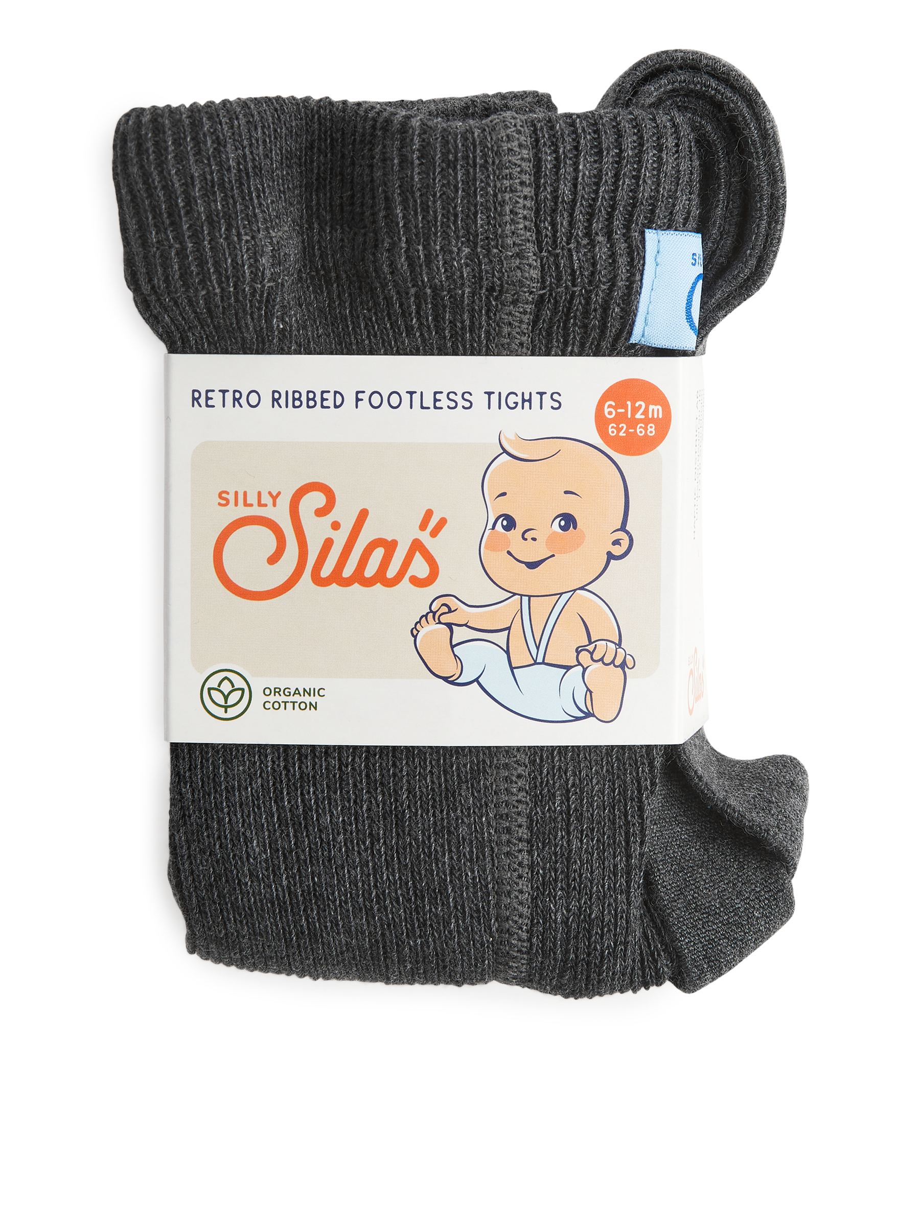 Silly Silas Footless Tights with Braces - Dark Grey - Children - StillMedia/DescriptiveStillLife - 1