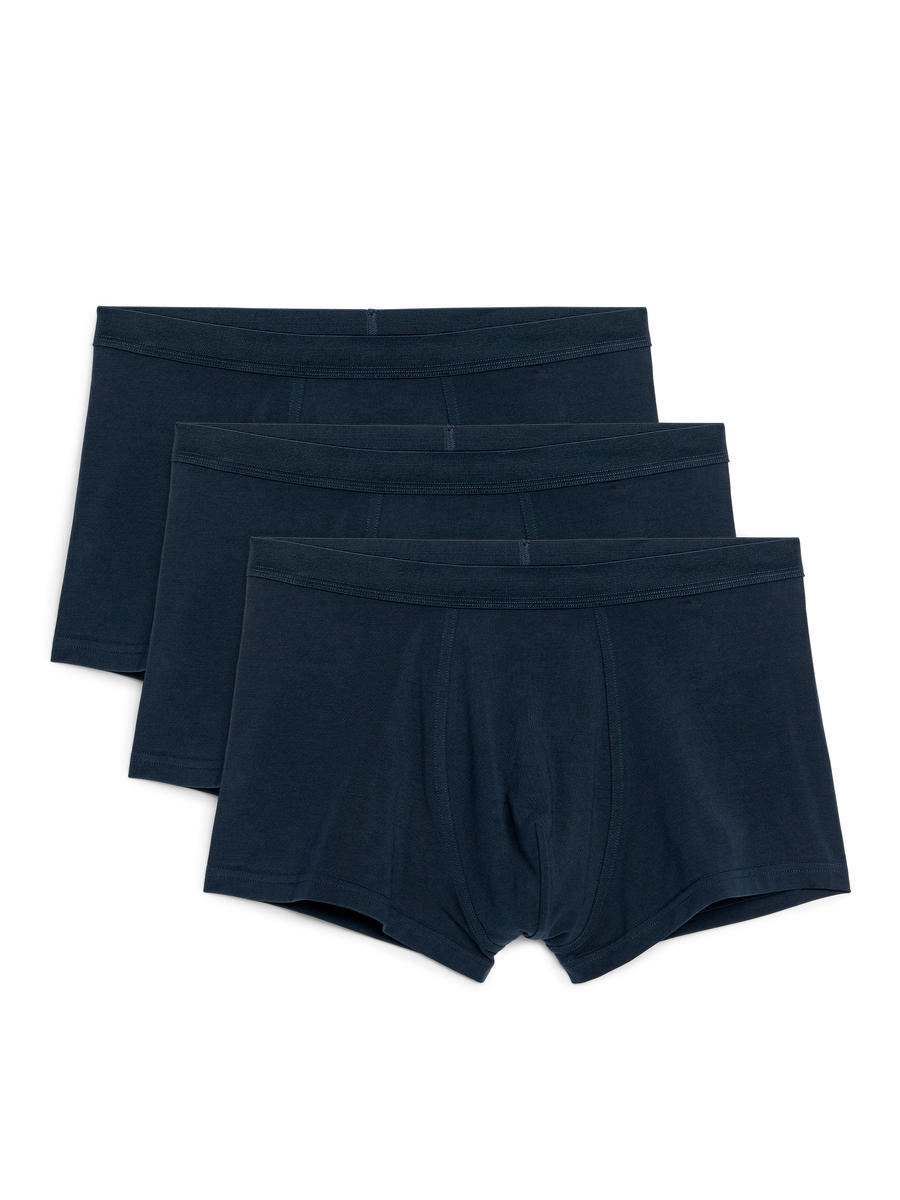 Jersey Trunks, Set of 3-#393B47-11683