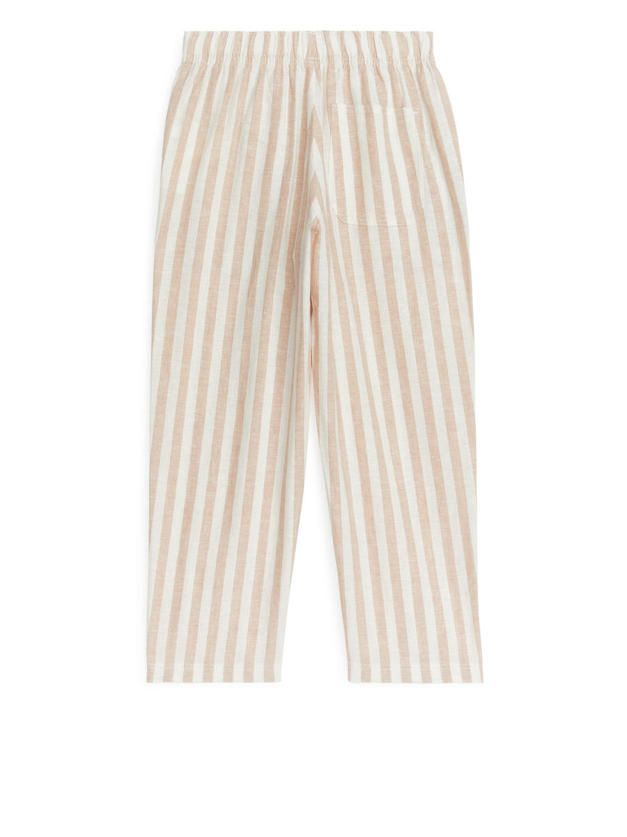 Relaxed Linen Trousers-#A49578-3952