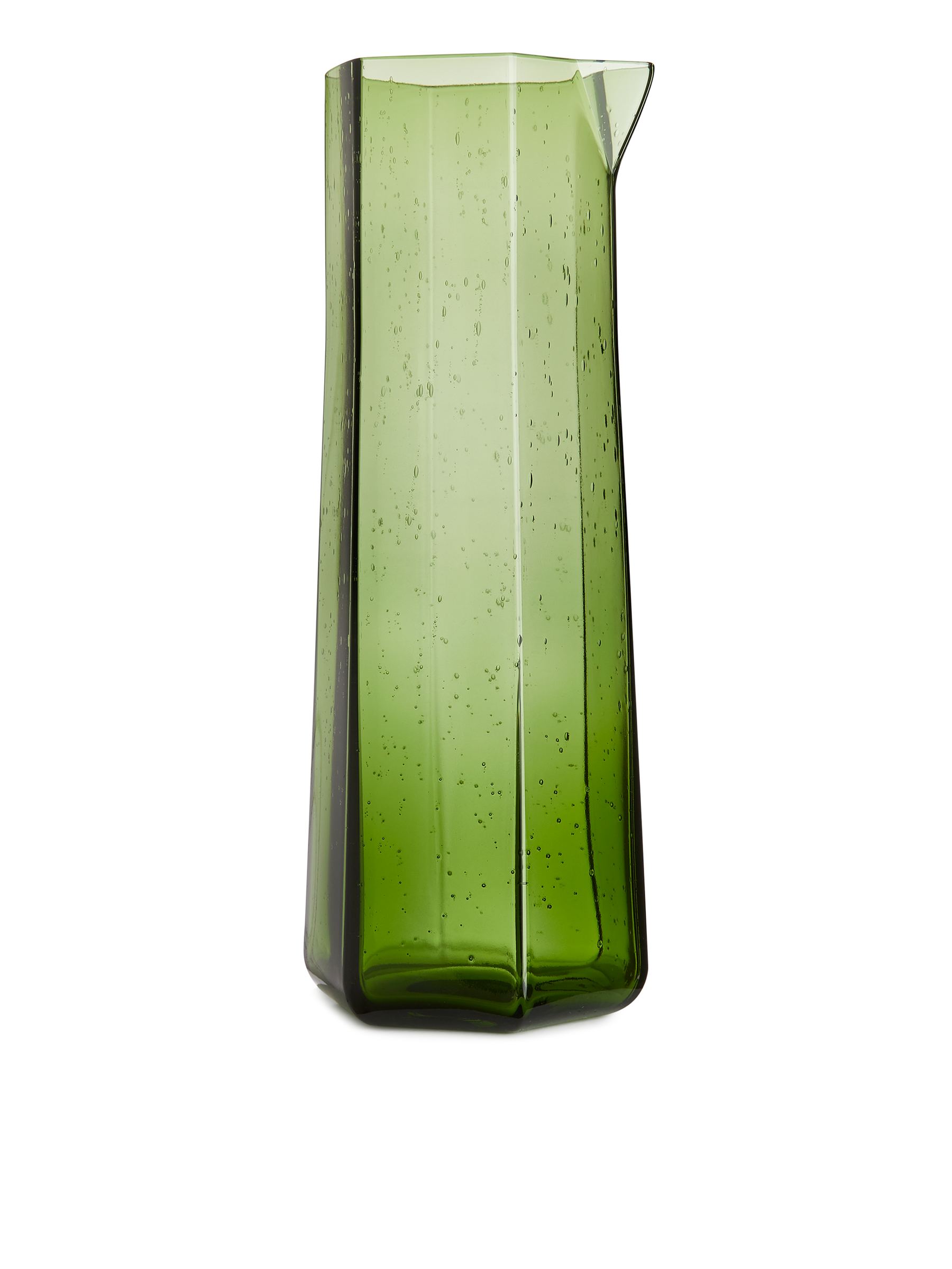 Caraffa in vetro-#5F7455-6359