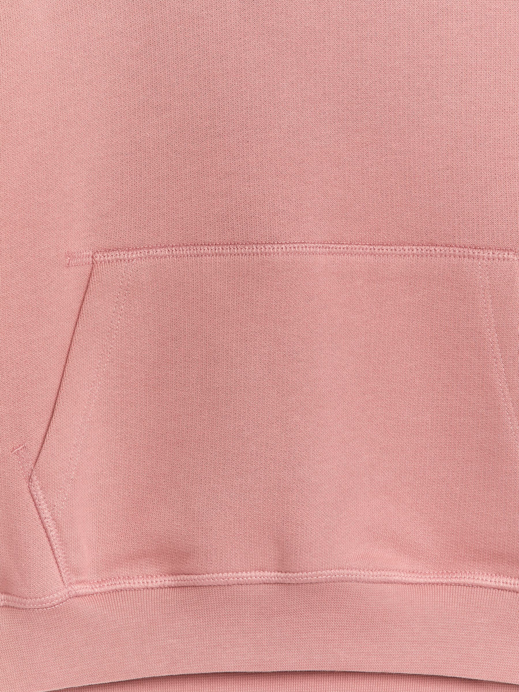 Sweat à capuche en tissu éponge - Rose poudré - Regular fit - Enfant - StillMedia/DescriptiveDetail - 1