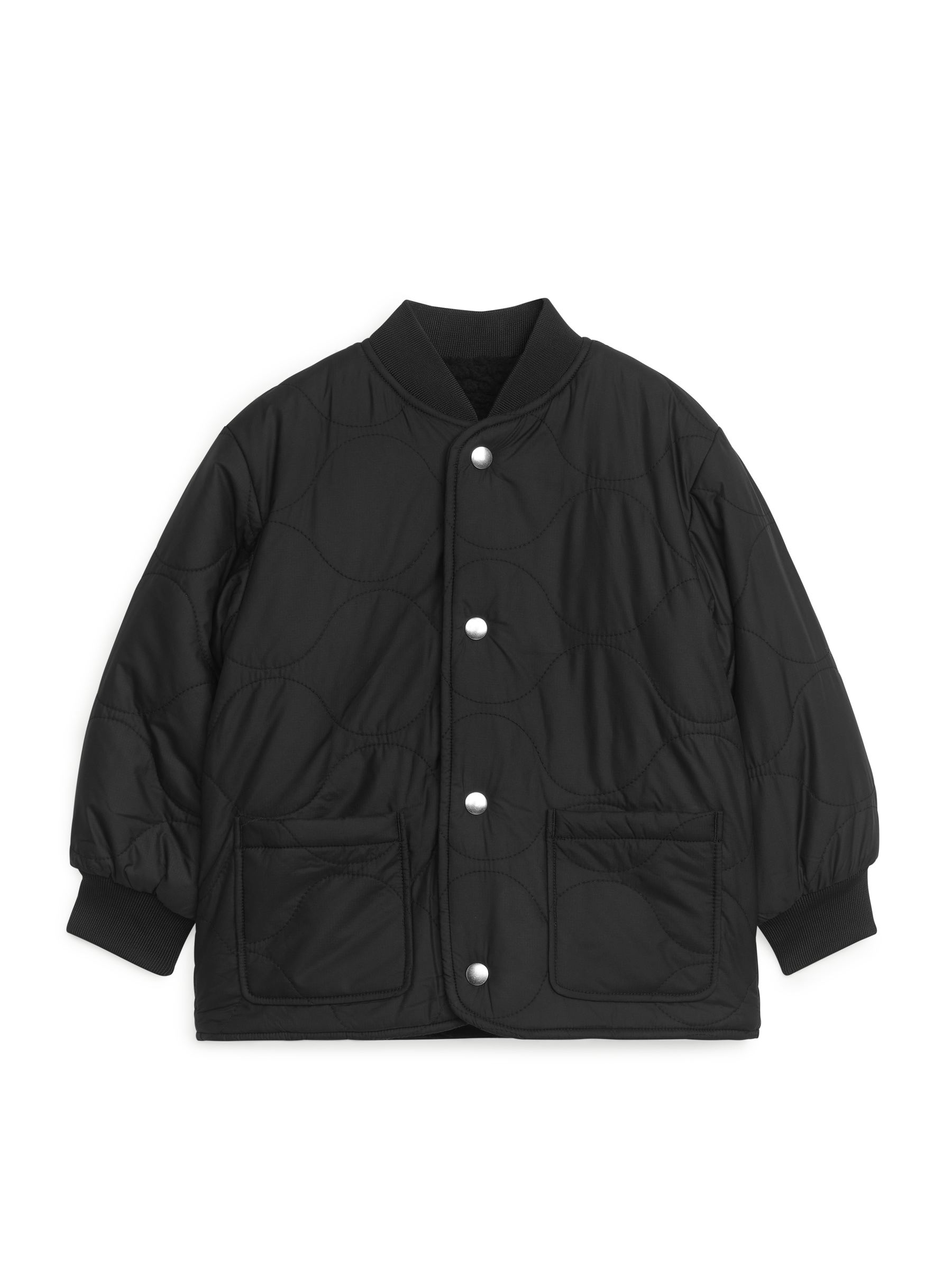 Wendejacke mit Teddy- und Steppseite - Schwarz - Kinder - StillMedia/DescriptiveStillLife - 2