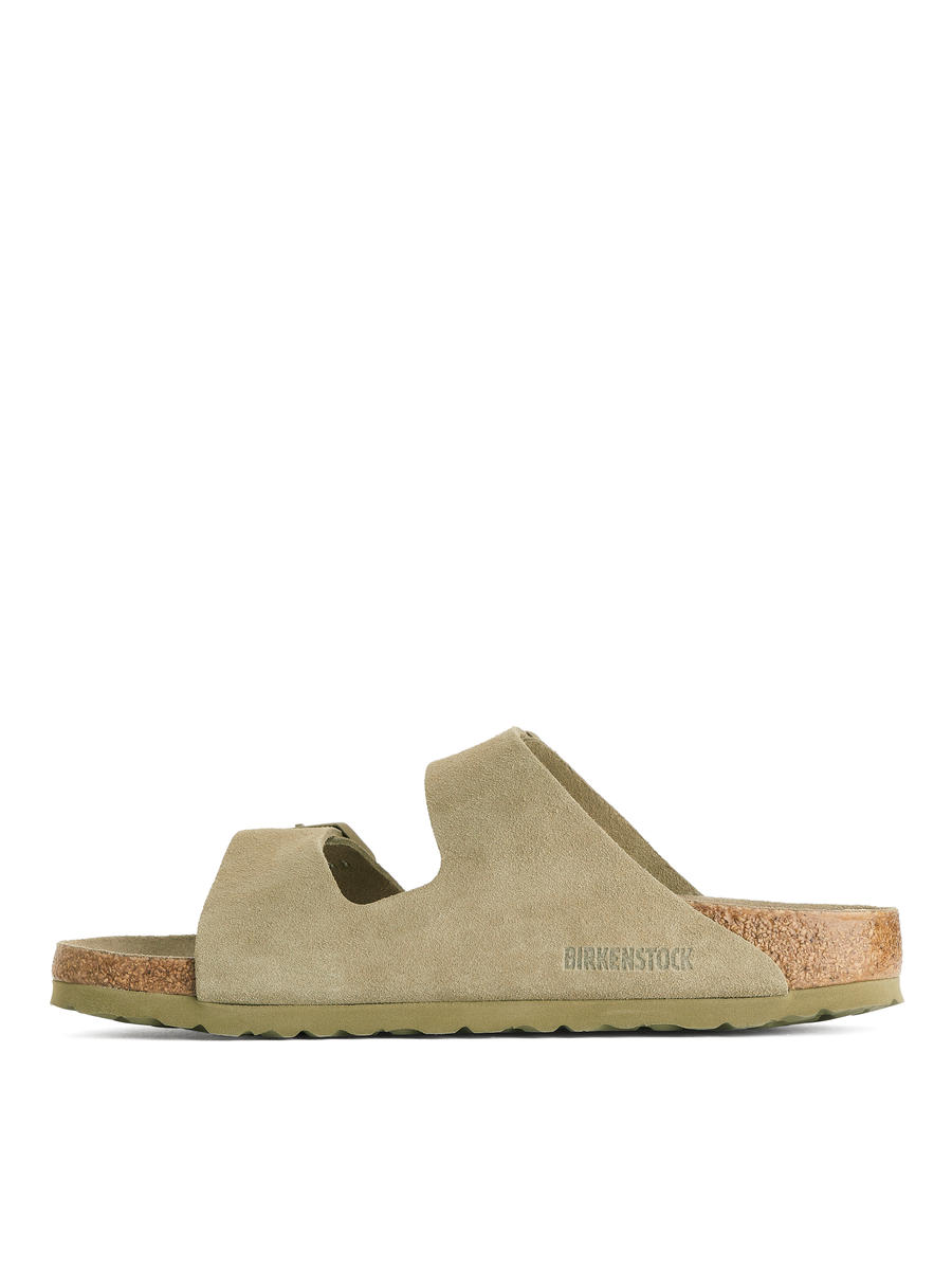 Birkenstock Arizona Suede Sandals-#A9997B-11997