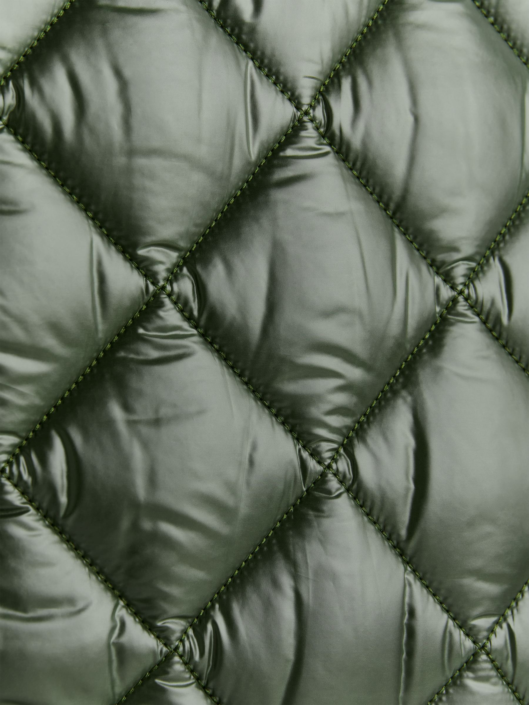 Quiltad shopper - Mörkgrön - Women - StillMedia/DescriptiveDetail - 5