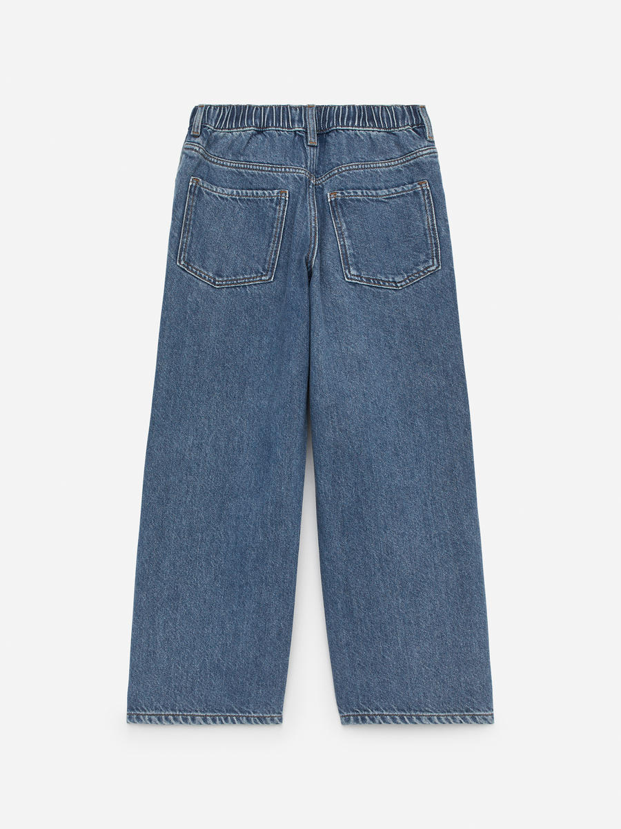 Pull-On Denim Trousers-#333860-14209