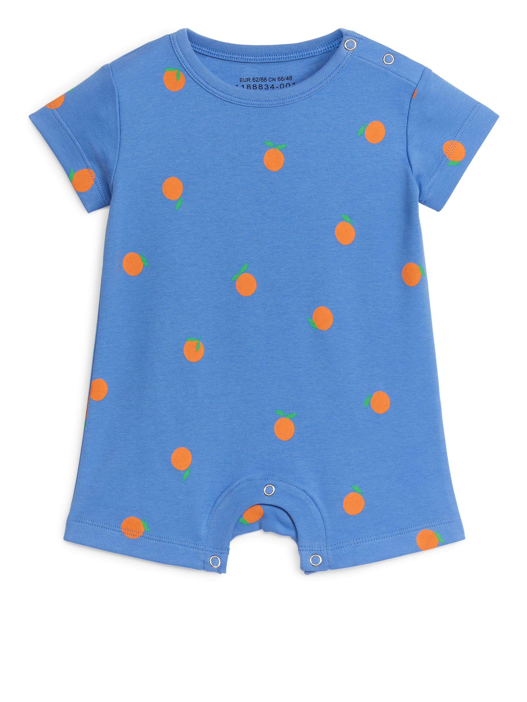 Short Jersey Romper - Blue/Orange - Regular fit - Children - StillMedia/DescriptiveStillLife - 2