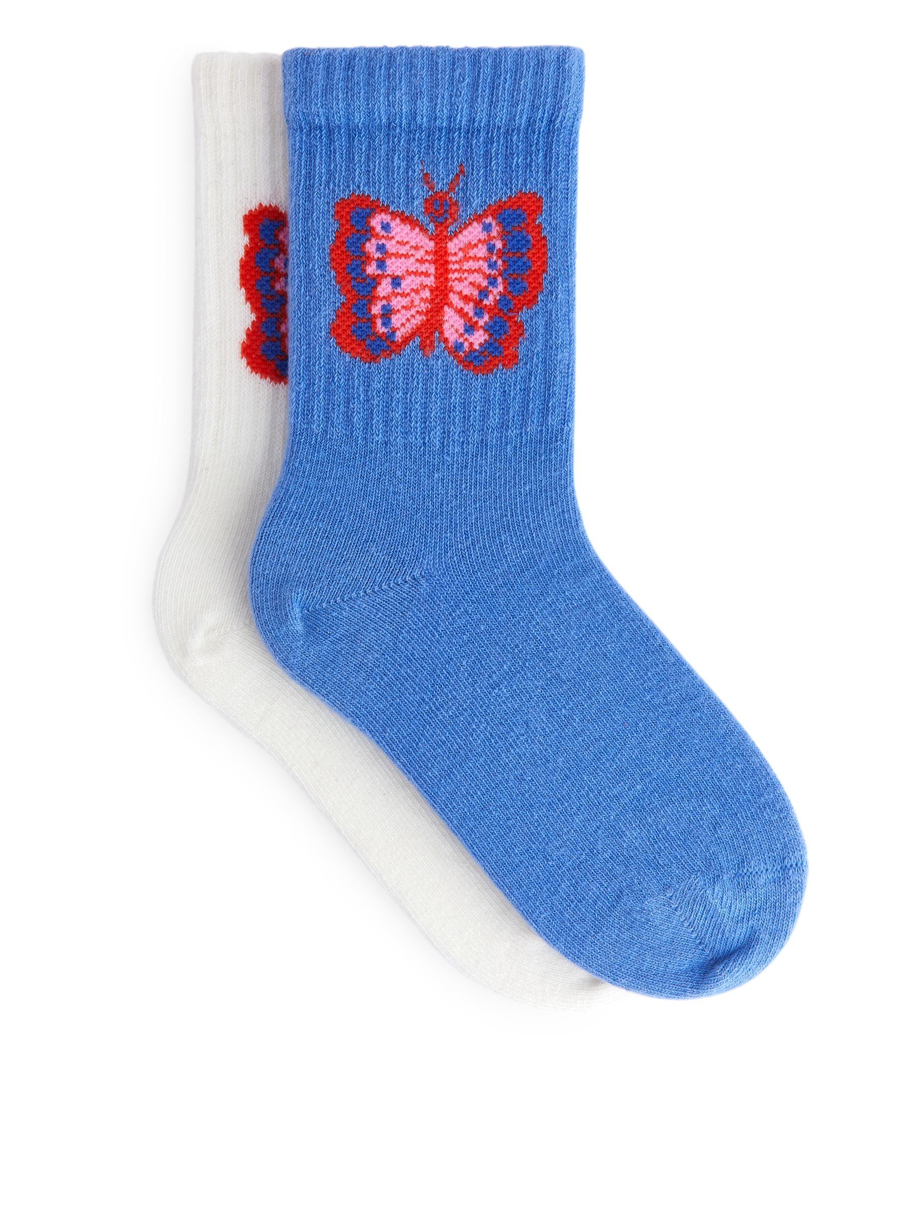 Calzini in cotone - Blu/Bianco - Children - StillMedia/DescriptiveStillLife - 1