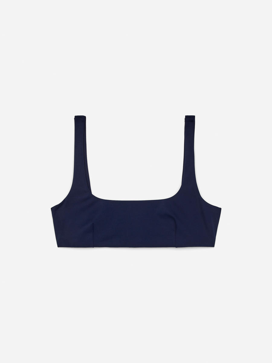 ARKET Women's  Bikini Top Blue,  size 32