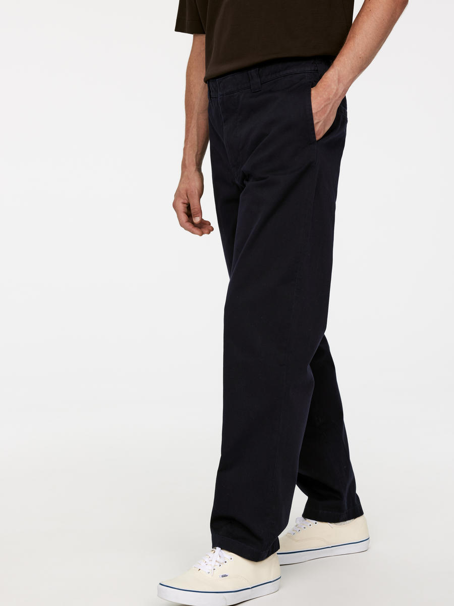 Cotton Twill Trousers-#2B2C32-10799