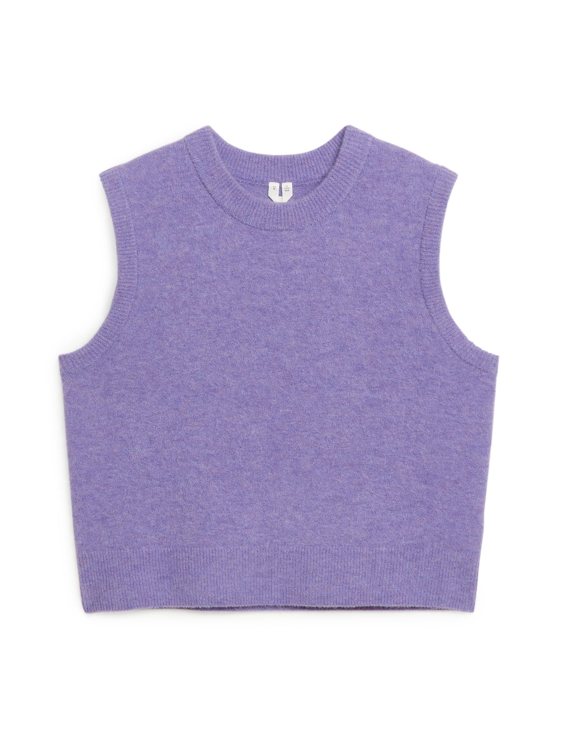 Strickpullunder aus Alpakawolle - Flieder - Regular Fit - Damen - StillMedia/DescriptiveStillLife - 1