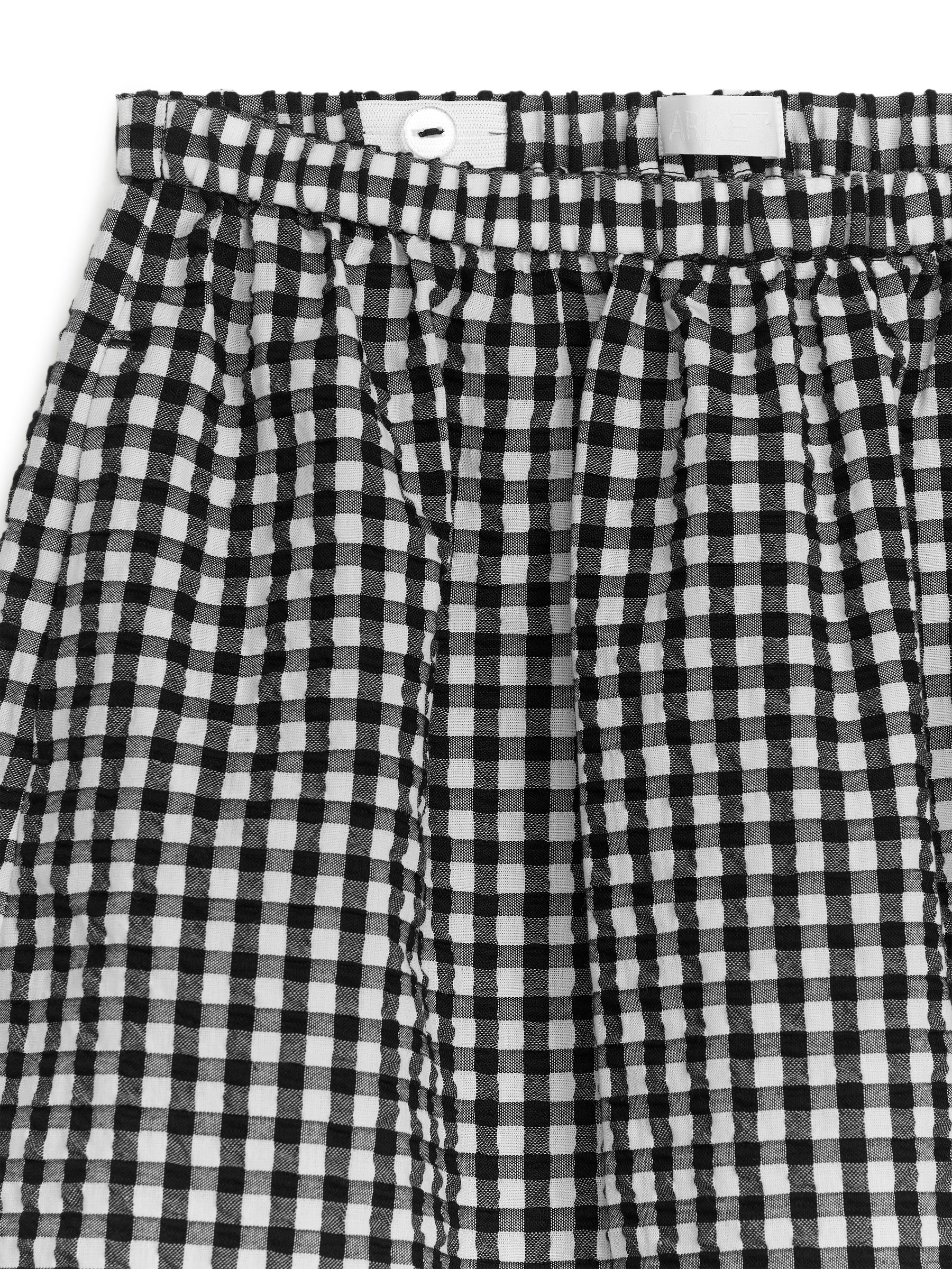 Flared Mini Skirt - White/Black - Regular fit - Children - StillMedia/DescriptiveDetail - 2