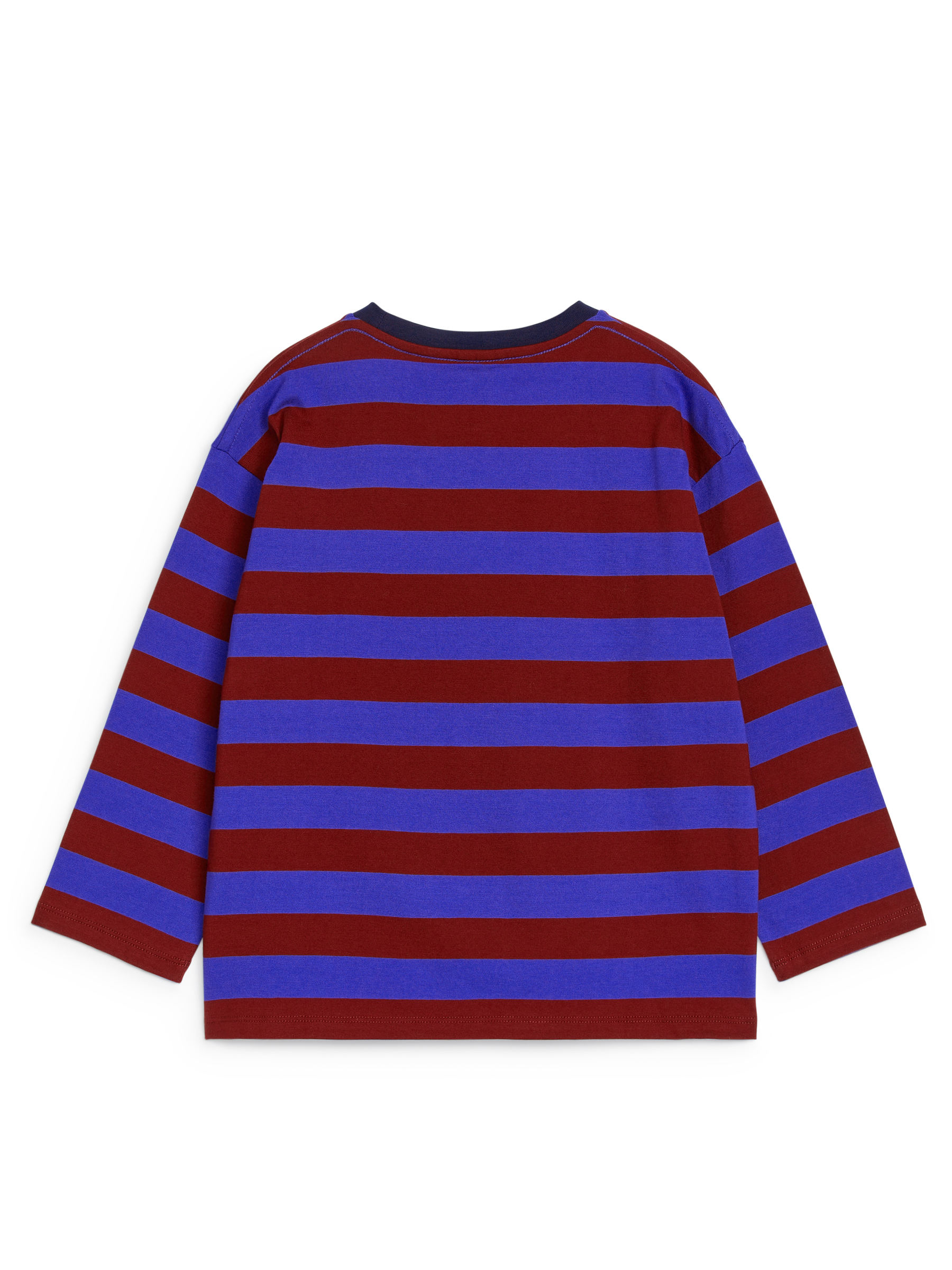 Long-Sleeve T-Shirt - Blue/Burgundy - Relaxed fit - Children - StillMedia/DescriptiveStillLife - 1