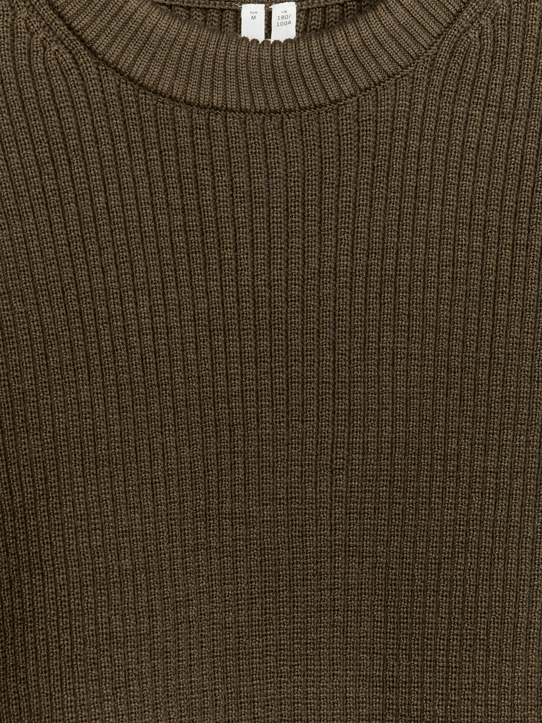 Pullover mit Rundhalsausschnitt aus Wollmischung - Dunkles Graubraun - Regular Fit - Herren - StillMedia/DescriptiveDetail - 1