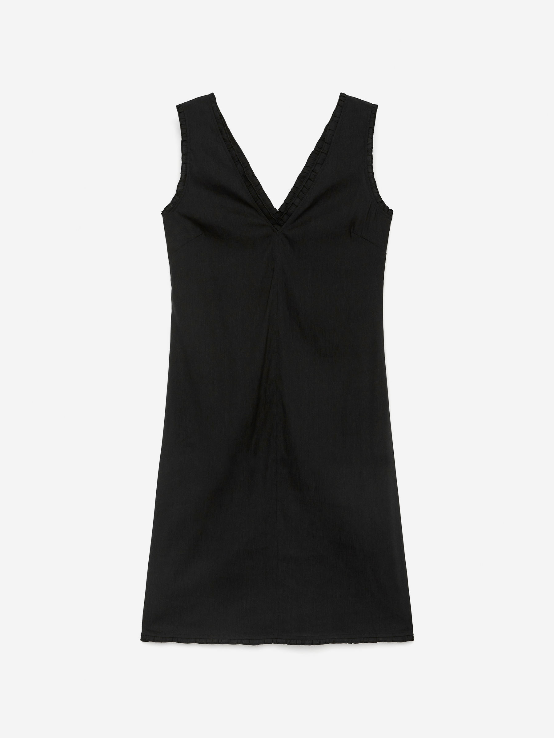 Frill-Detail Dress-#272628-15047