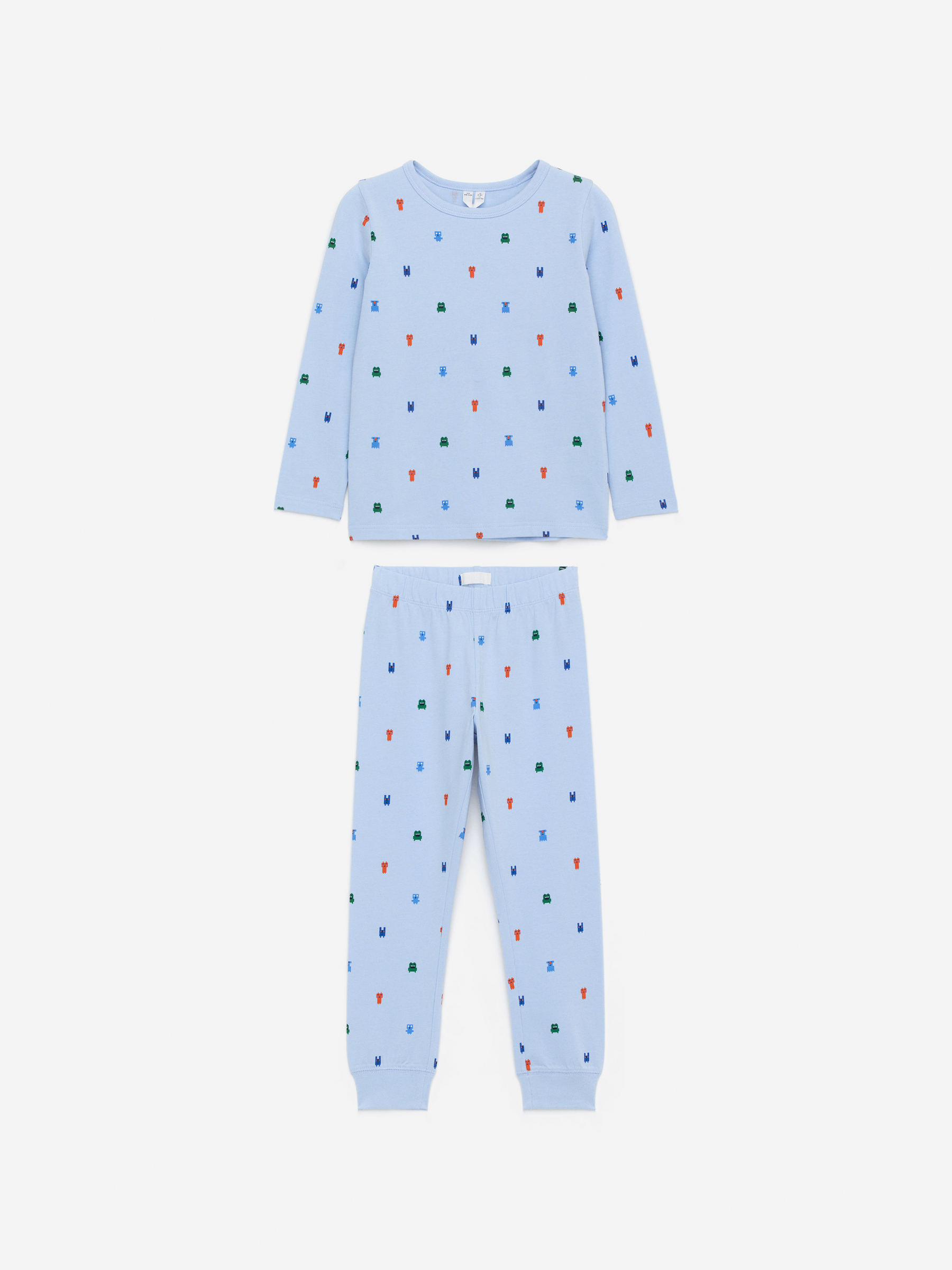 Jersey Pyjama Set-#A3BBE0-16129