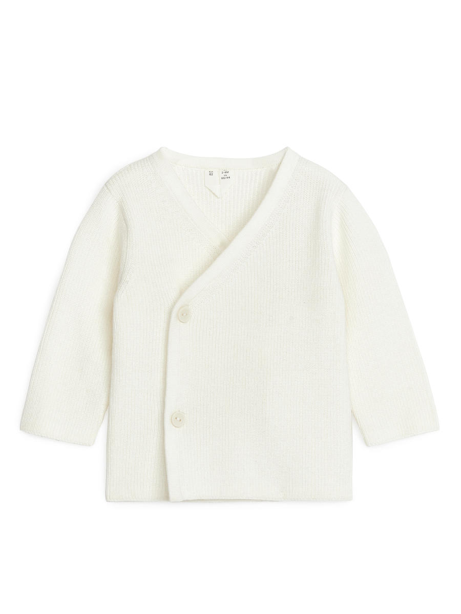 Cardigan en coton doux pour nouveau-né - Blanc - Regular fit - Enfant - 1215013001