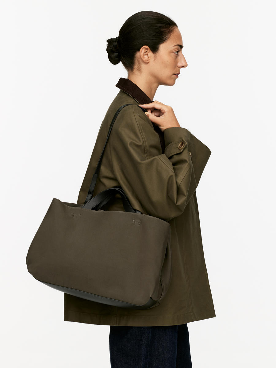 Khaki tote sale