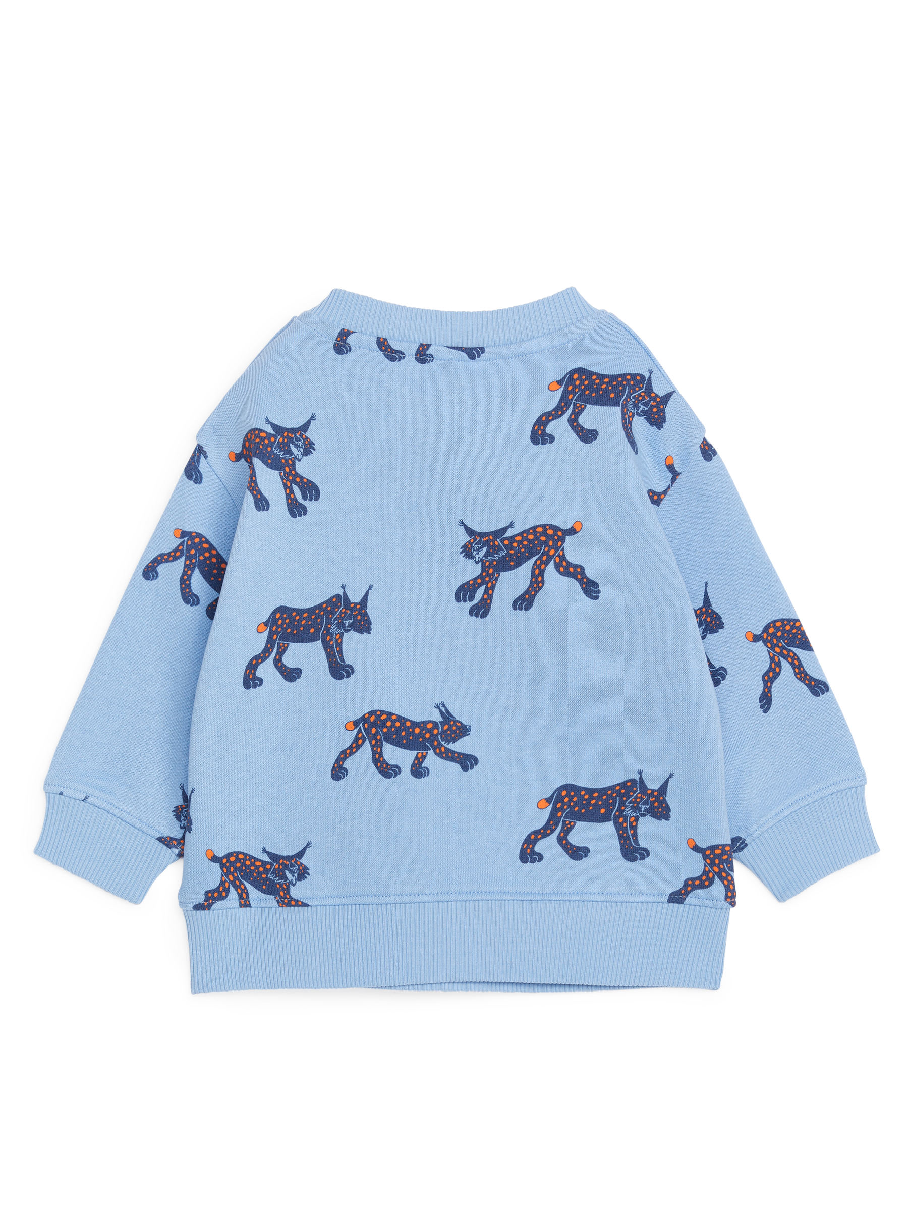 Sweat en coton - Bleu clair/Lynx - Loose fit - Enfant - StillMedia/DescriptiveStillLife - 1