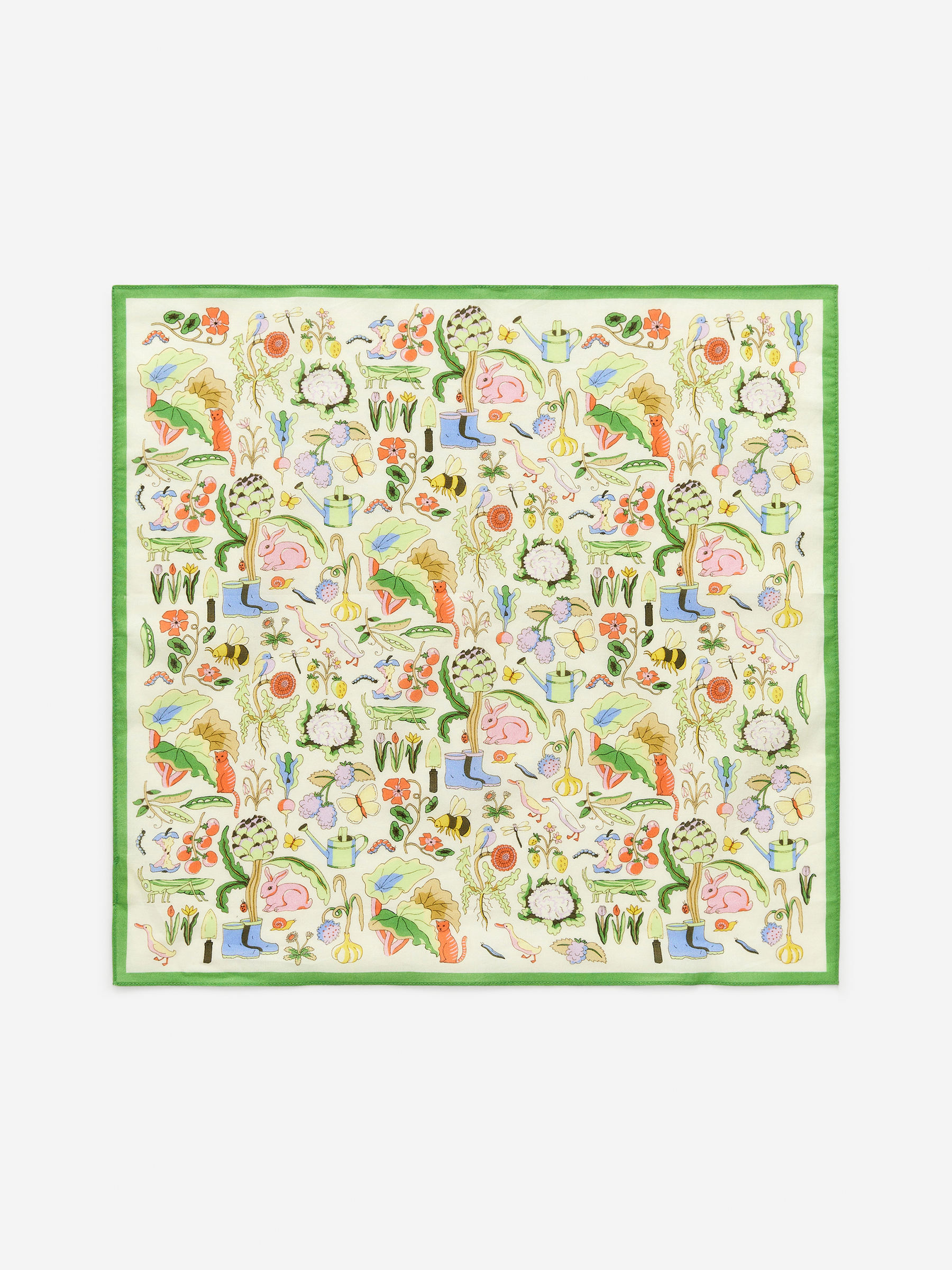 Cotton Bandana-#EEEDE4-15284