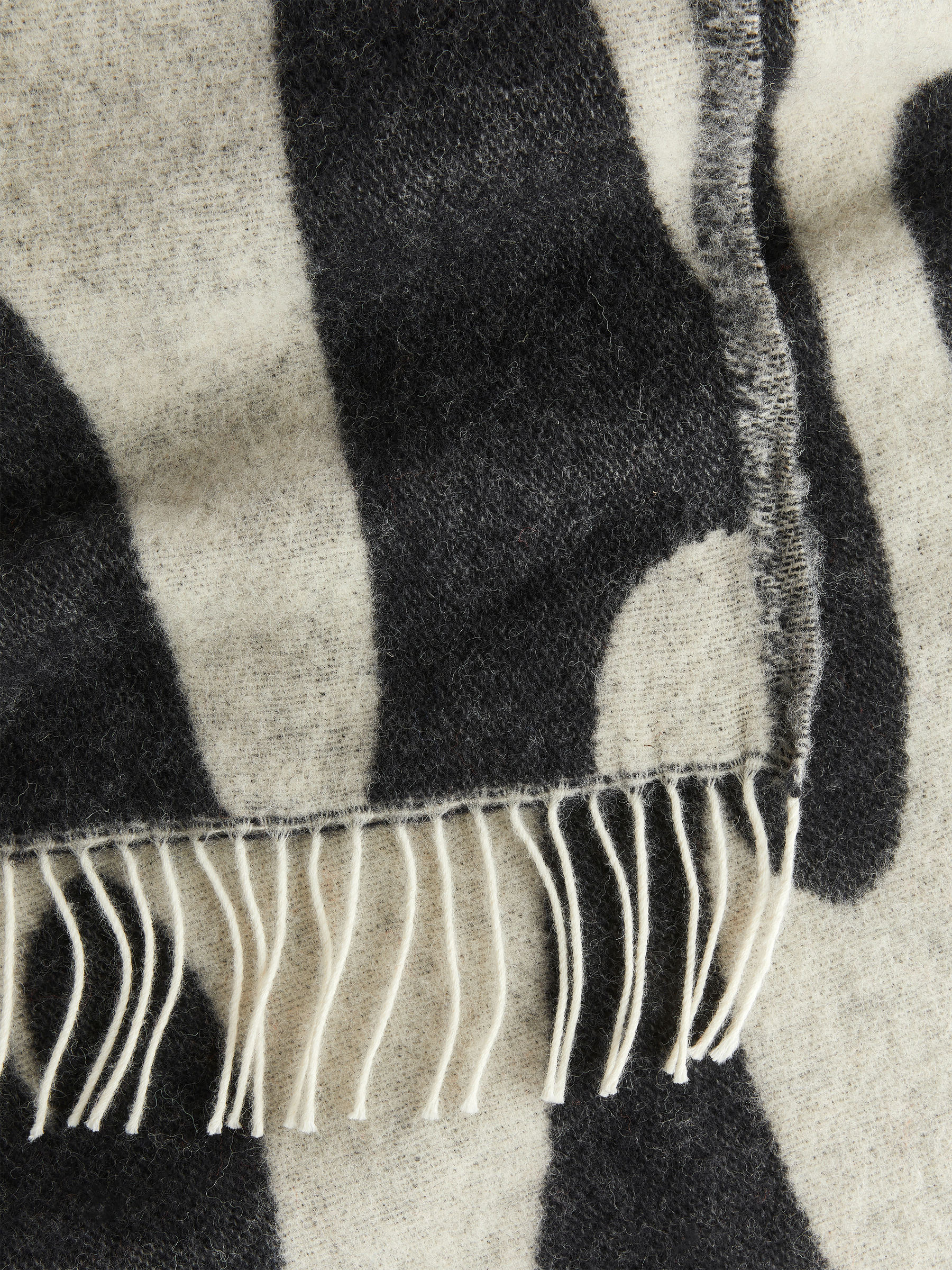 Manta de lana Klippan - Blanco/negro - Homeware - StillMedia/DescriptiveDetail - 2