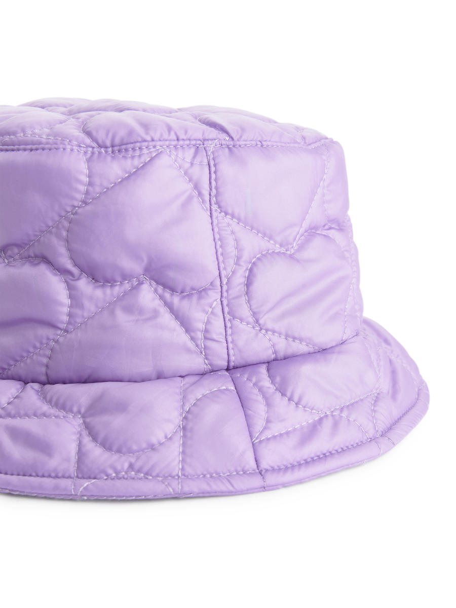 Quilted Bucket Hat-#9687B7-11816