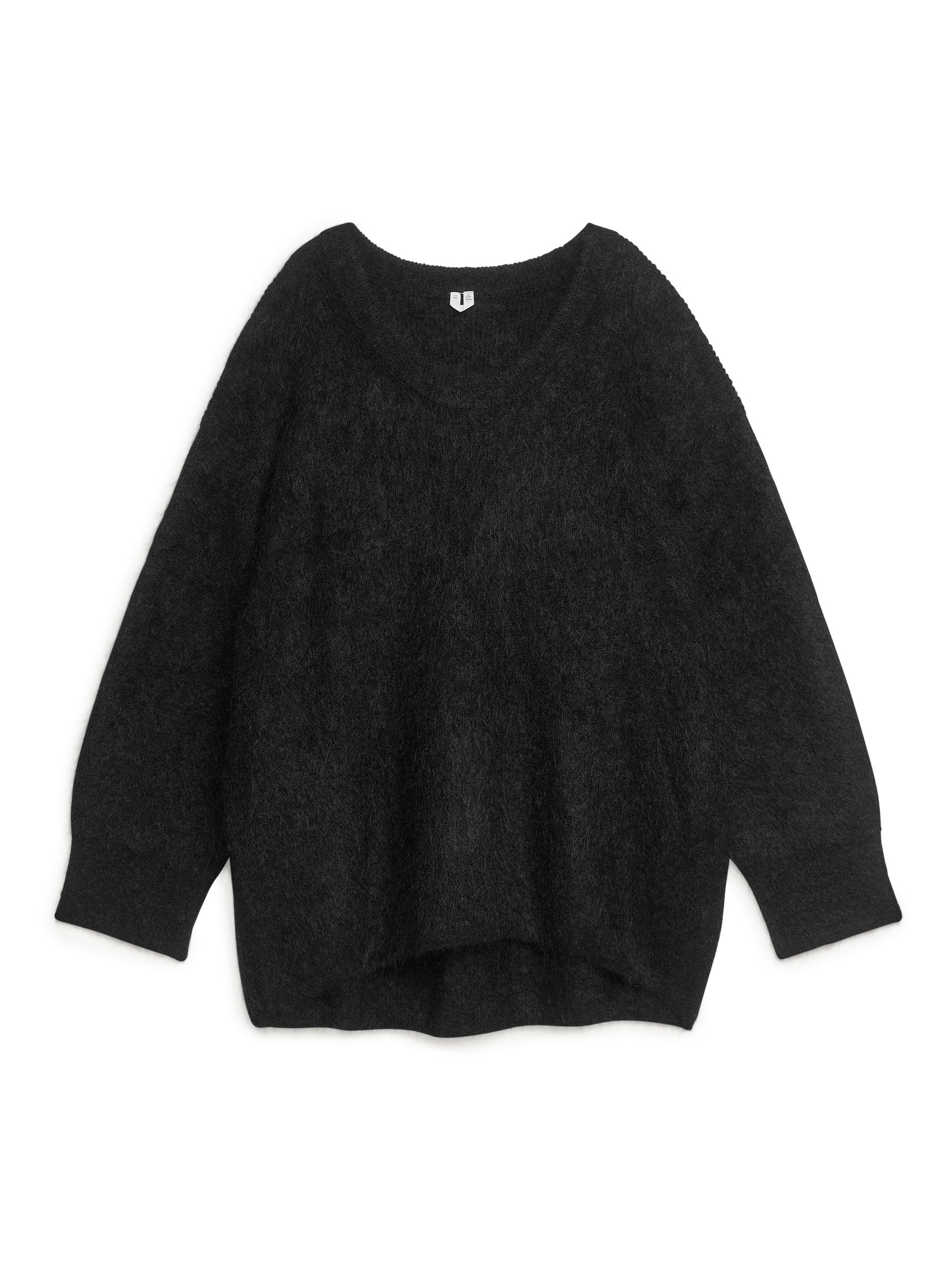 Relaxed Mohair Jumper - Black - Corte relajado - Women - StillMedia/DescriptiveStillLife - 1