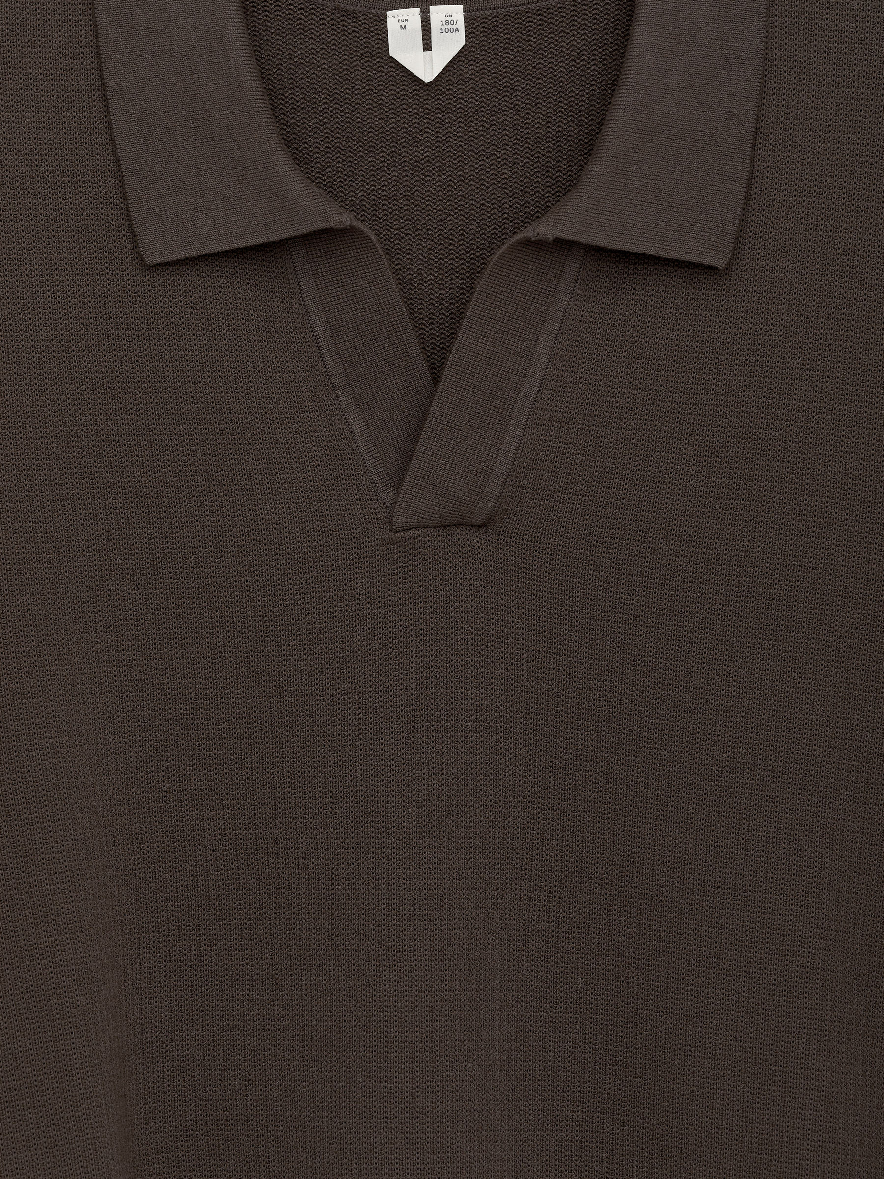 Textured Polo Shirt - Light Brown - Regular fit - Men - StillMedia/DescriptiveDetail - 1
