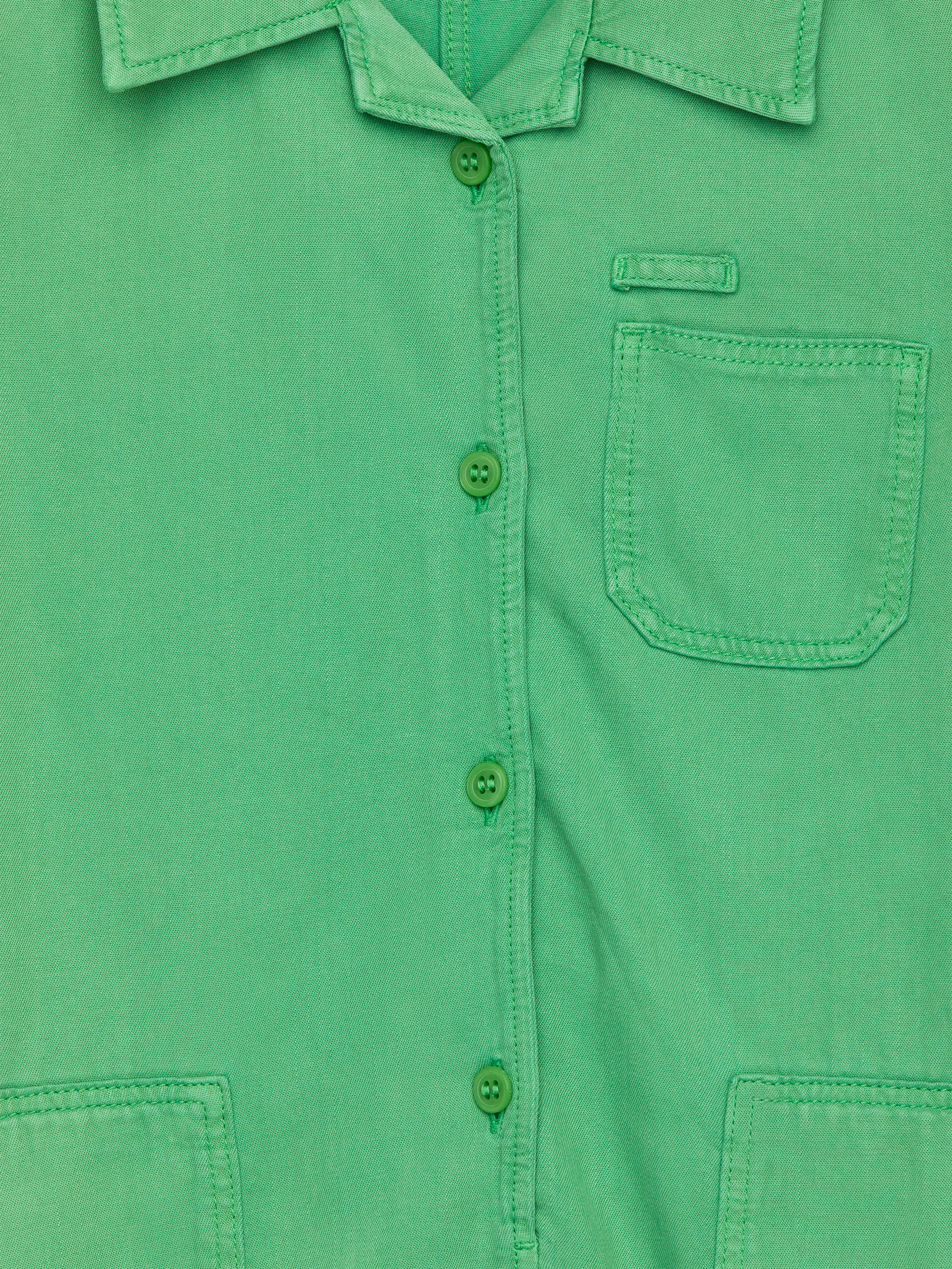 Short-Sleeve Jumpsuit - Green - Regular fit - Children - StillMedia/DescriptiveDetail - 2