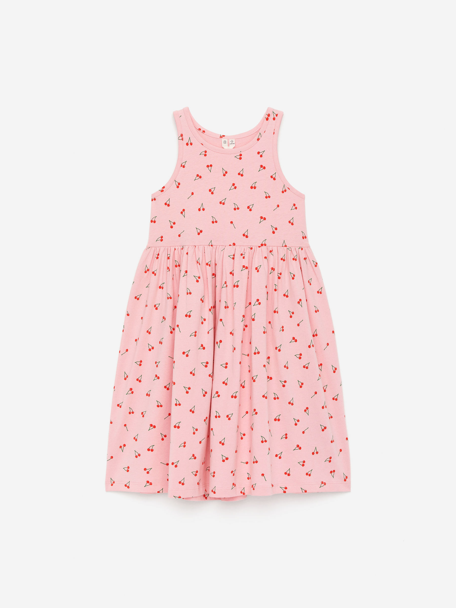 Cotton Tank Dress-#E7BDCA-15582