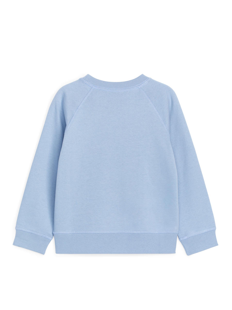 Cotton Sweatshirt-#8898BA-11908