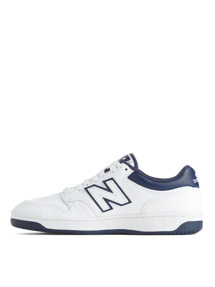 New Balance 480 Unisex Trainers-#FFFFFF-5924