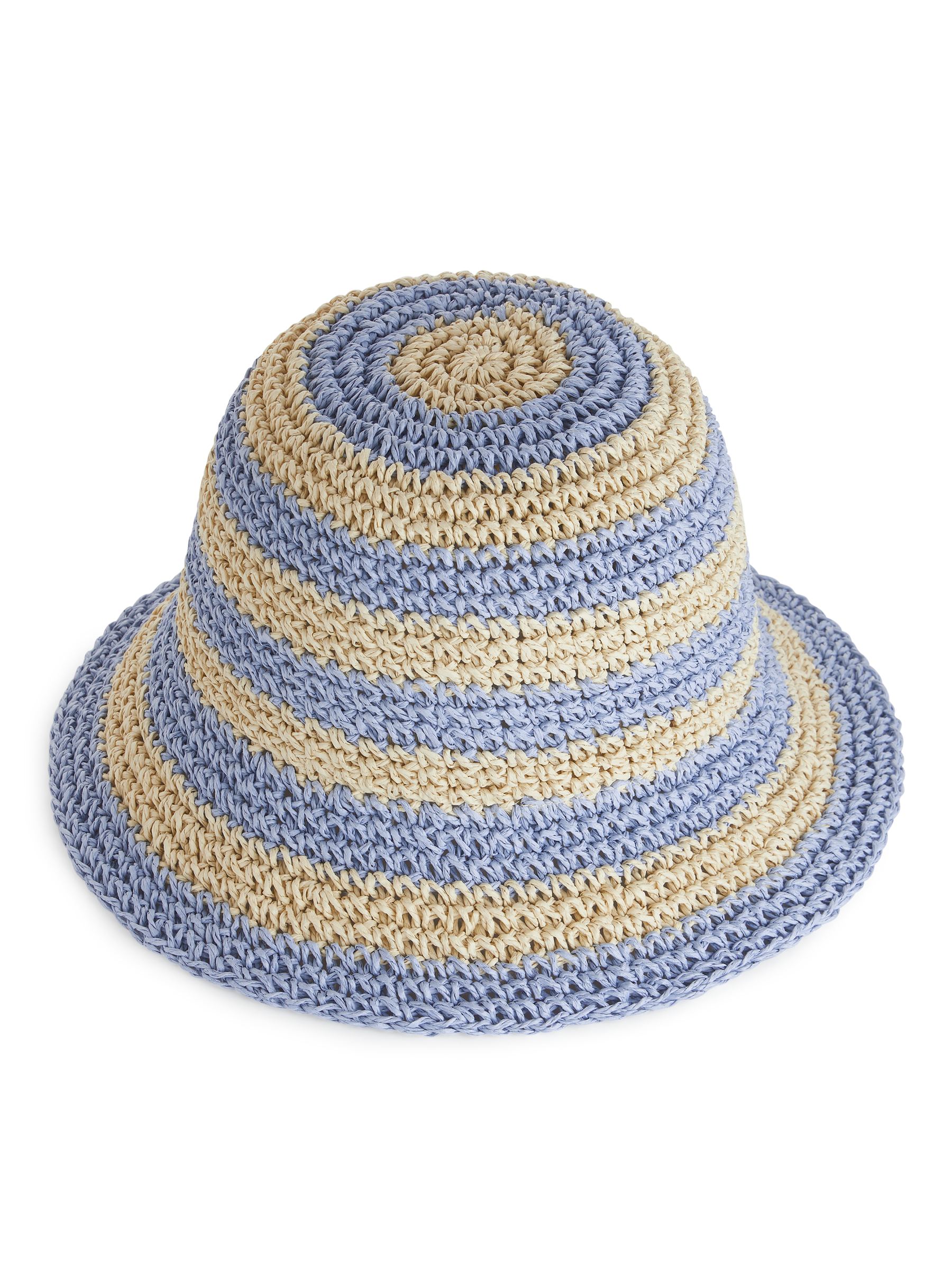 Strohhut - Beige/Hellblau - Children - StillMedia/DescriptiveStillLife - 1