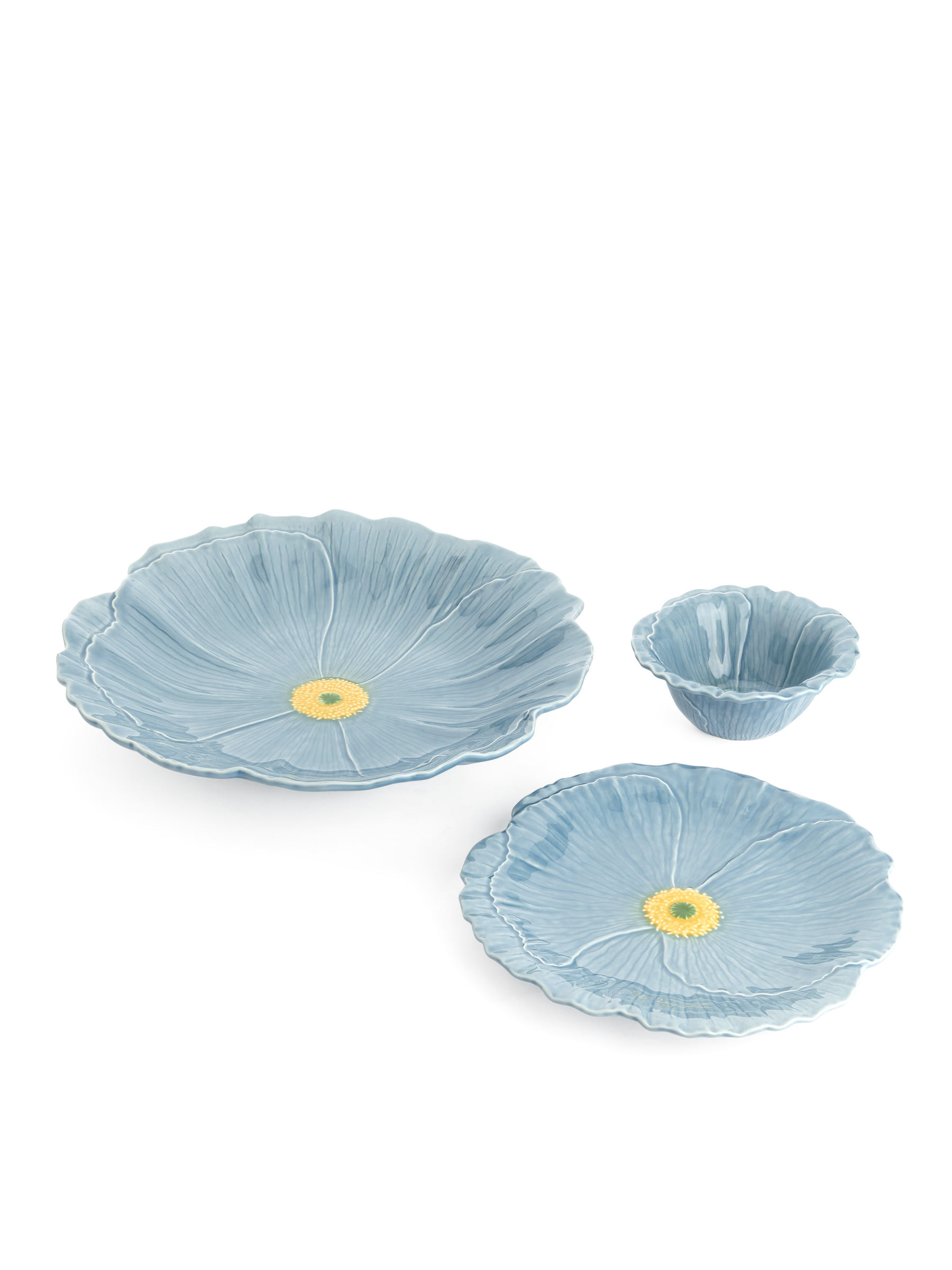 San Raphael Wild Flower Bowl 17 cm - Blue - Homeware - StillMedia/DescriptiveStillLife - 1