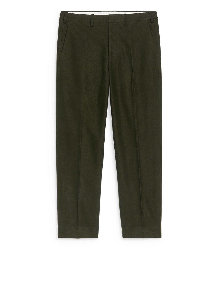 Moleskin Trousers-#3E362D-13339