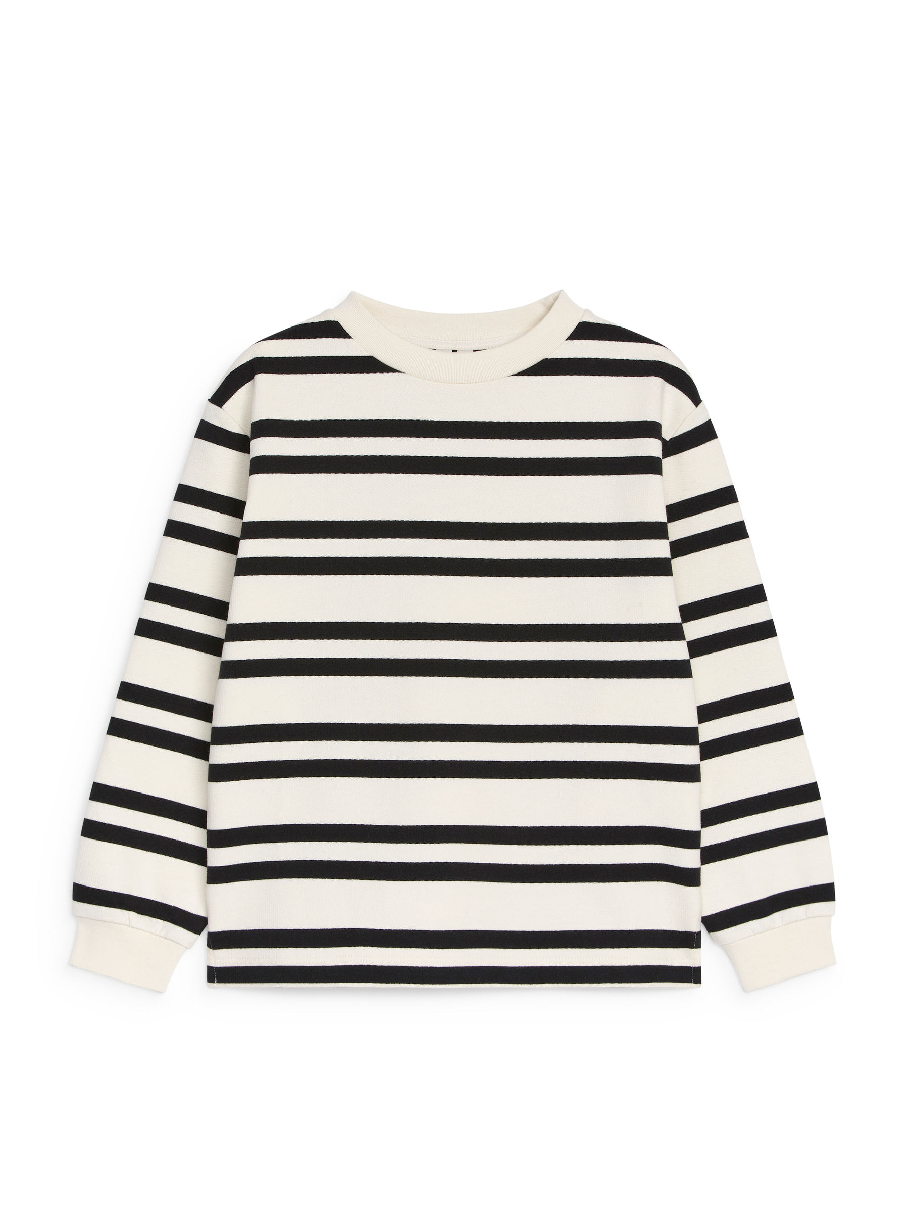 Sweatshirt aus Baumwolle - Weiß/Schwarz - Regular Fit - Children - StillMedia/DescriptiveStillLife - 1