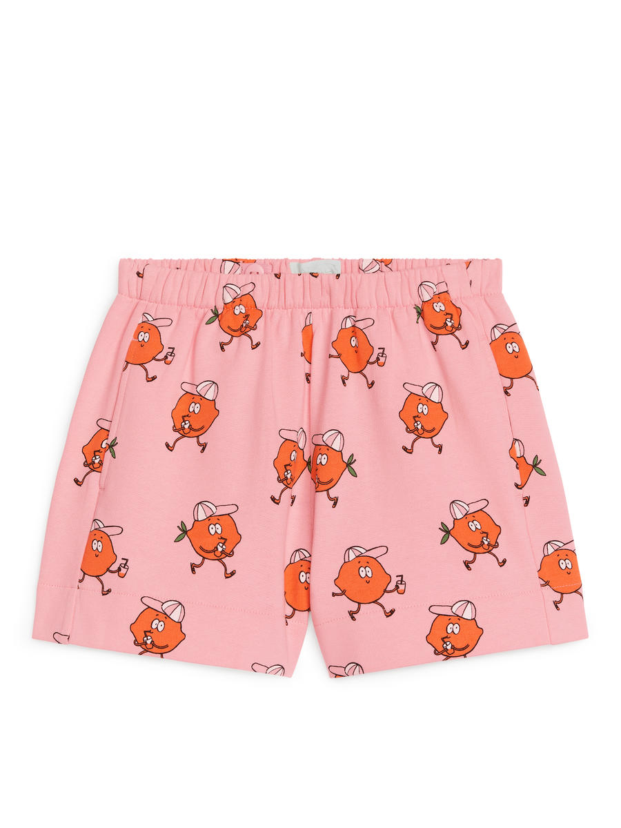 Shorts aus French Terry-#E3B2C2-5292