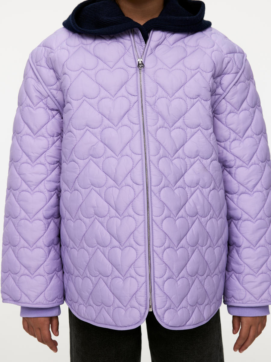 Quilted Jacket-#9687B7-11865