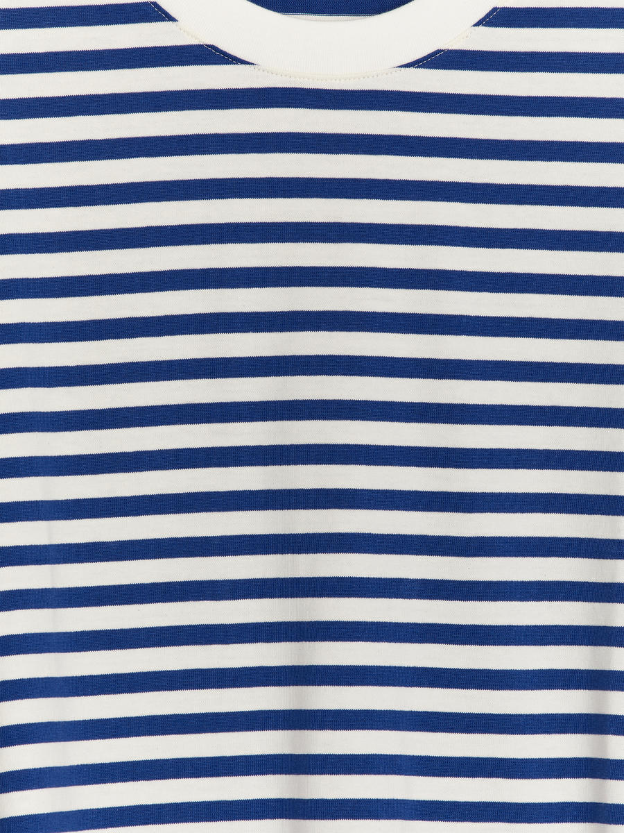 Striped T-Shirt-#3C4372-11678