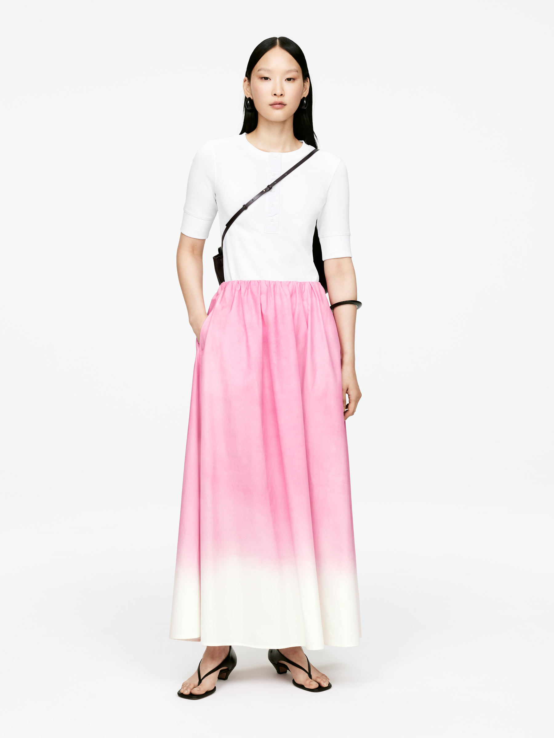 Printed Skirt-#C25282-15842