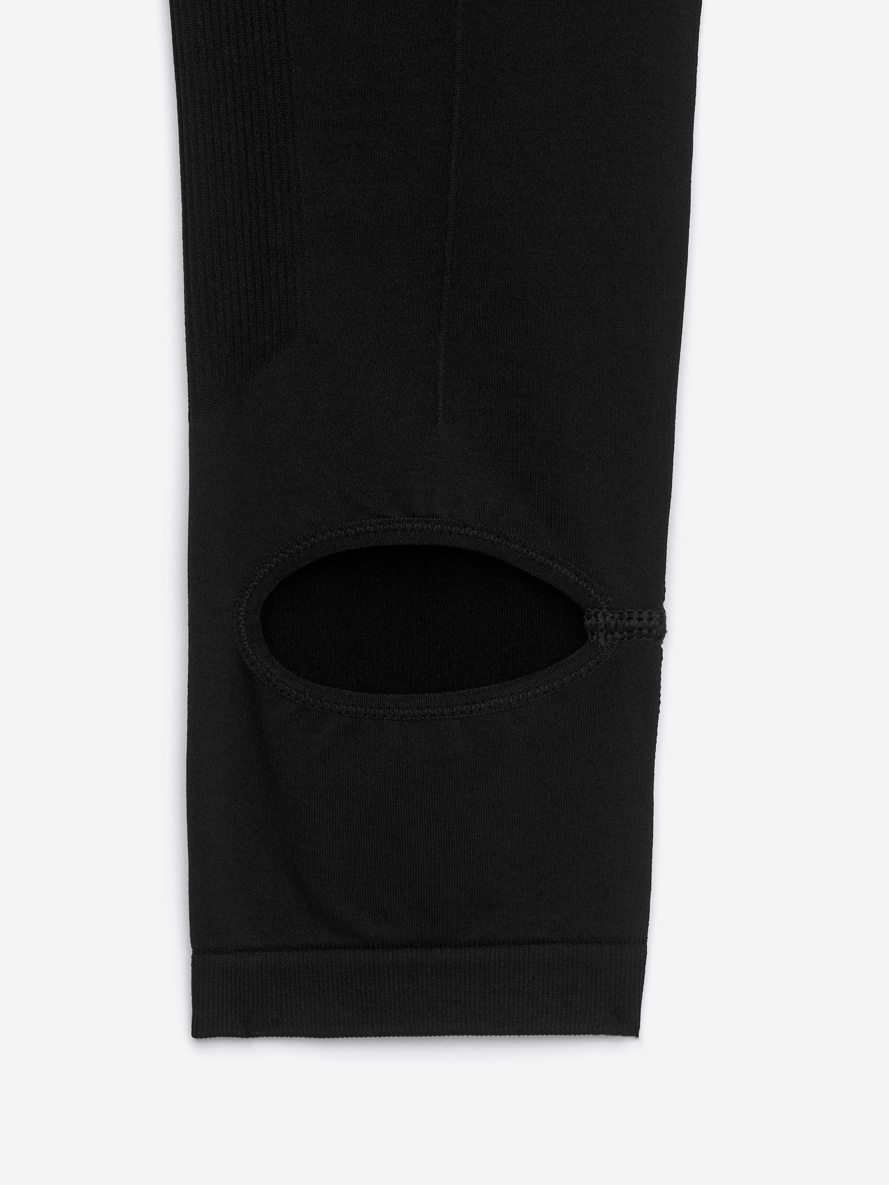 Seamless tights med öppen häl - Svart - Slim fit - Women - StillMedia/DescriptiveDetail - 3