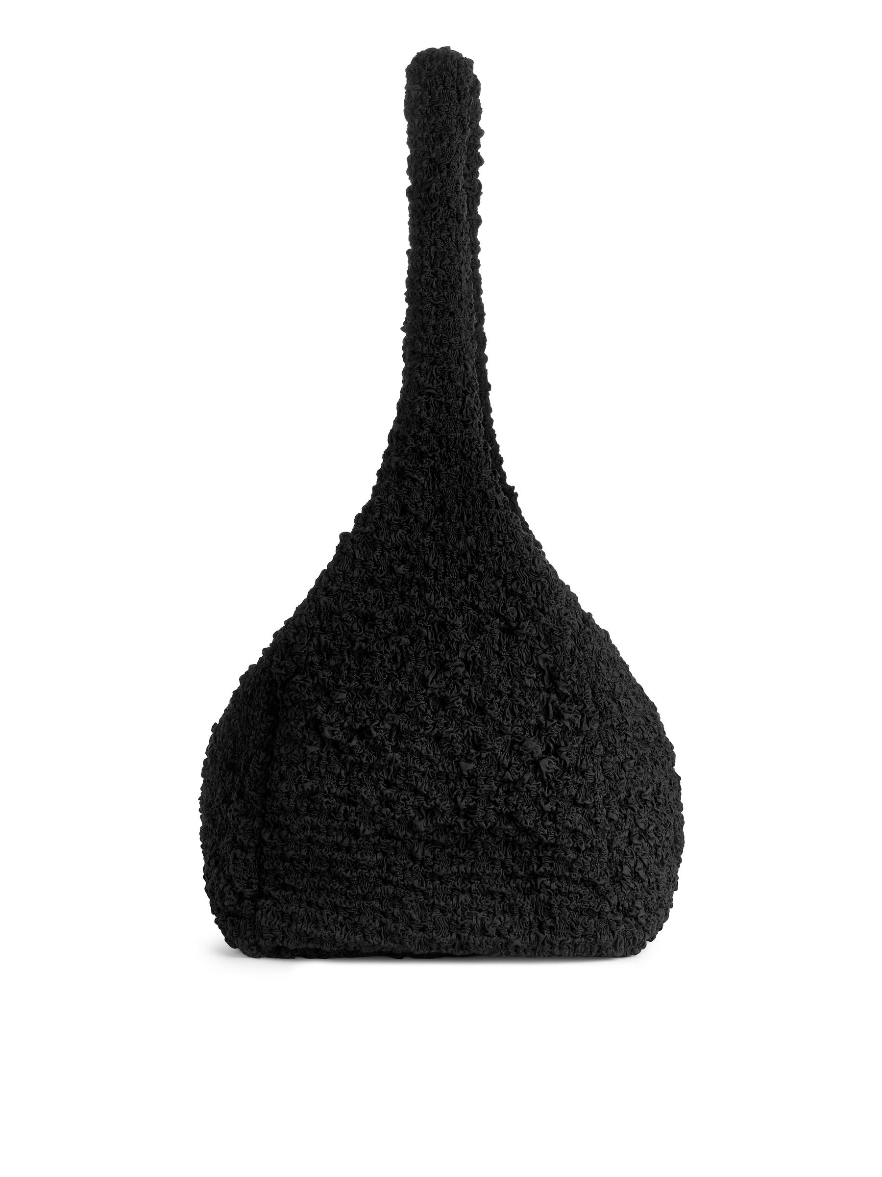 Bolso de hombro arrugado - Negro - Women - StillMedia/DescriptiveStillLife - 5