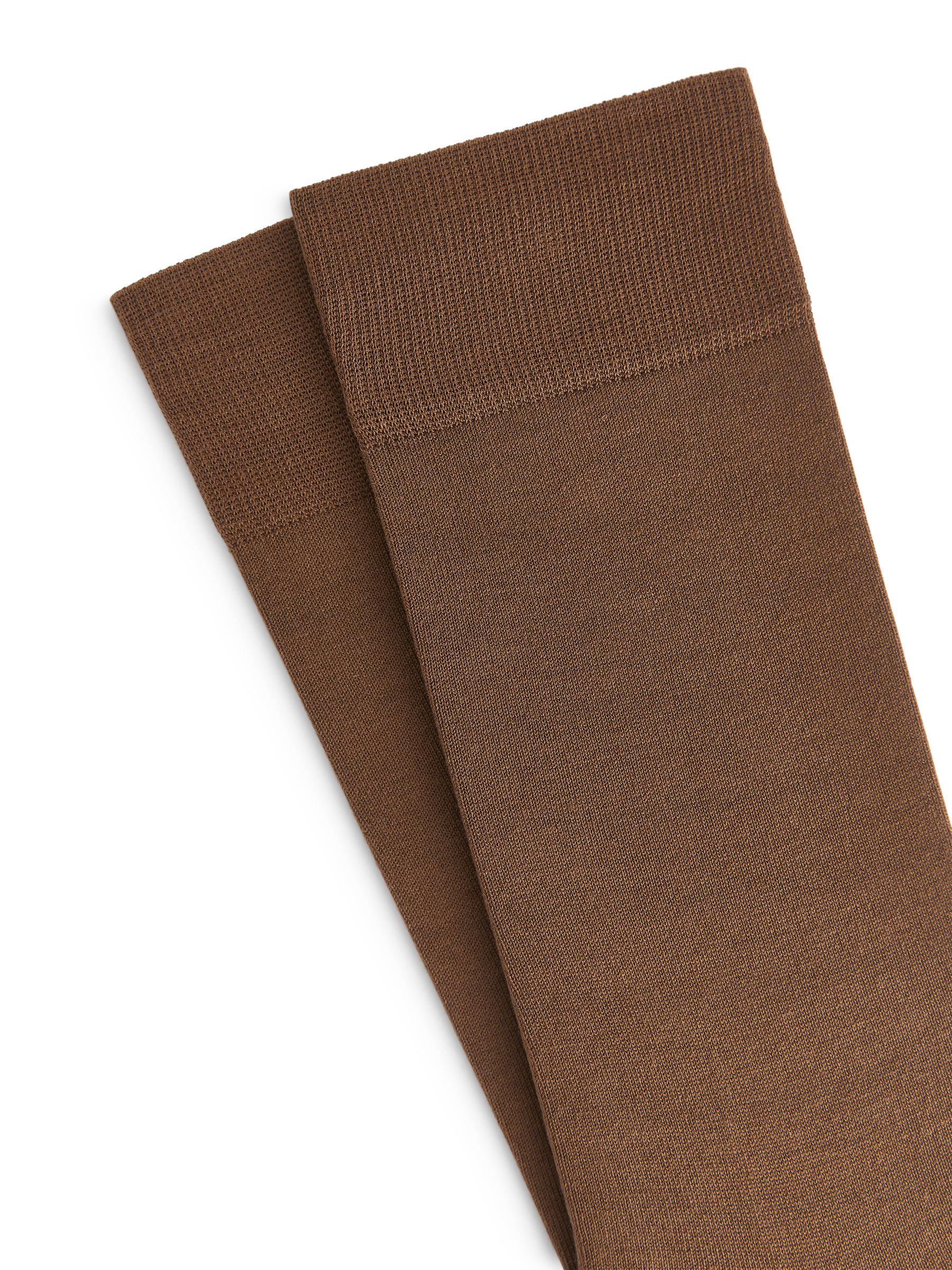 Mercerised Cotton Socks Plain - Dark Mole - Men - StillMedia/DescriptiveDetail - 1