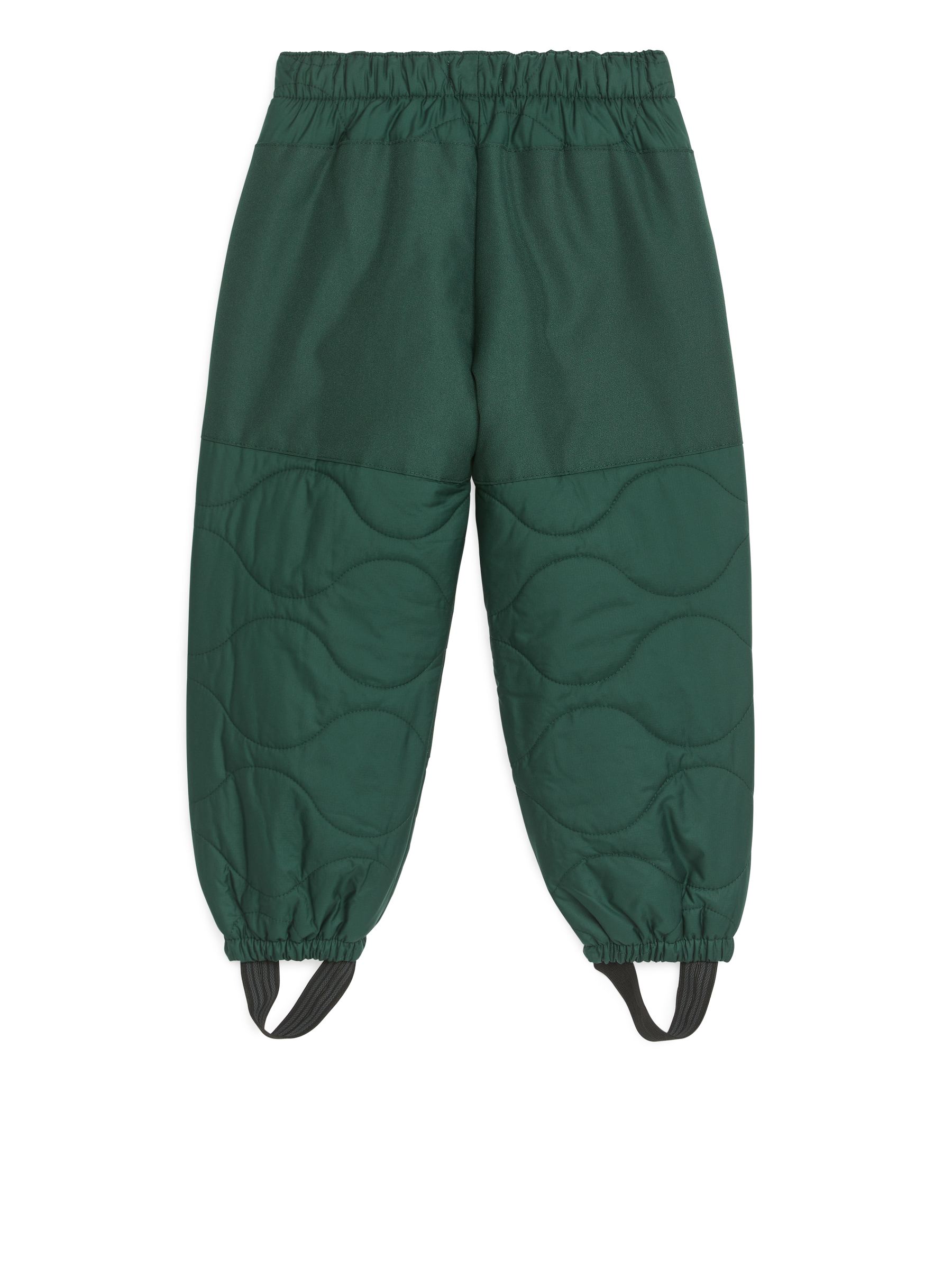 Pantaloni imbottiti per l'outdoor - Verde scuro - Regular fit - Children - StillMedia/DescriptiveStillLife - 1