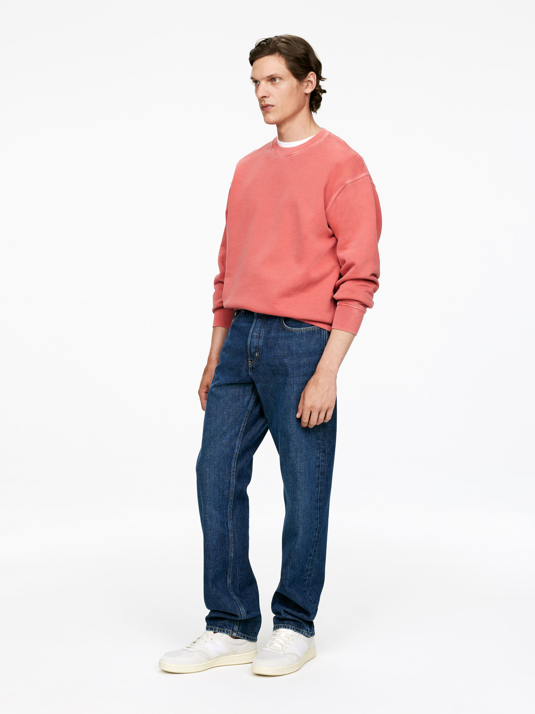 OCEAN Loose Straight Jeans - Dunkelblau - Loose Fit - Men - StillMedia/Lookbook - 12