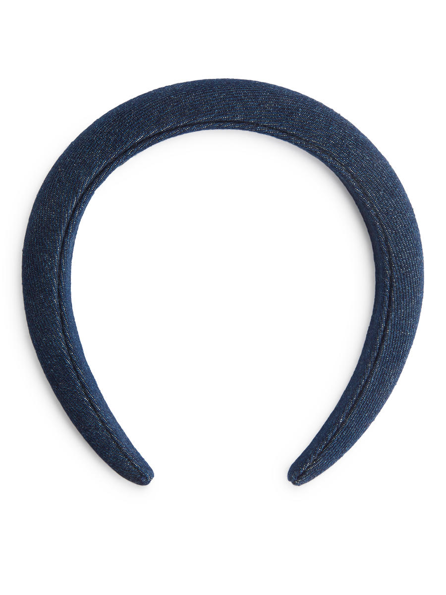 Denim Alice Band-#0A041F-12312