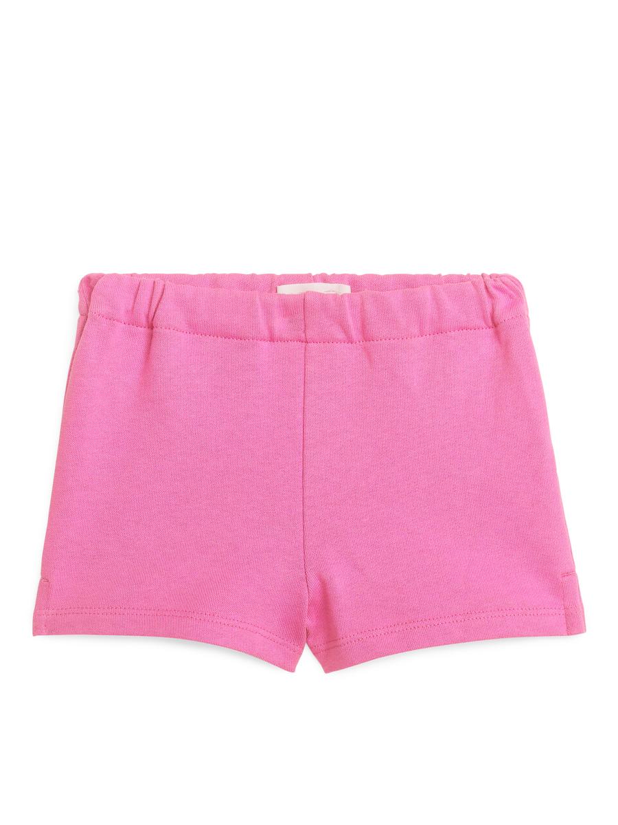 Cotton Terry Shorts - Pink - Relaxed fit - Children - 1074149007